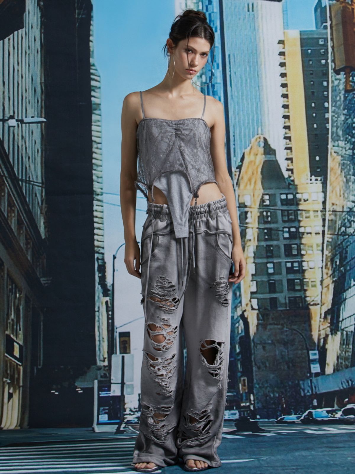 게이트리스(GATELESS) GARTER BODYSUIT
