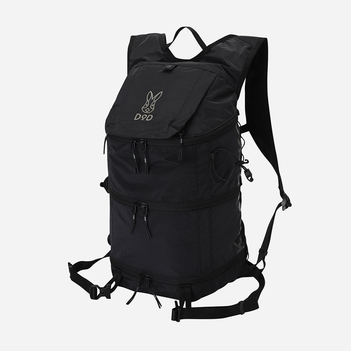 디오디(DOD) 가마보코 백팩(18L)(BLACK)