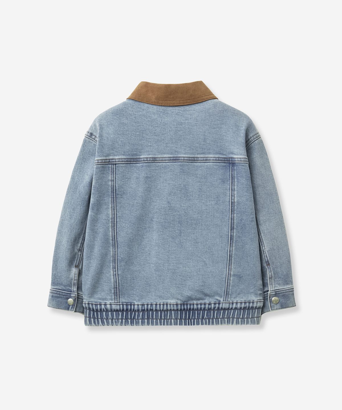 세터 키즈(SATUR KIDS) (K) 코듀로이 칼라 데님 자켓 블루