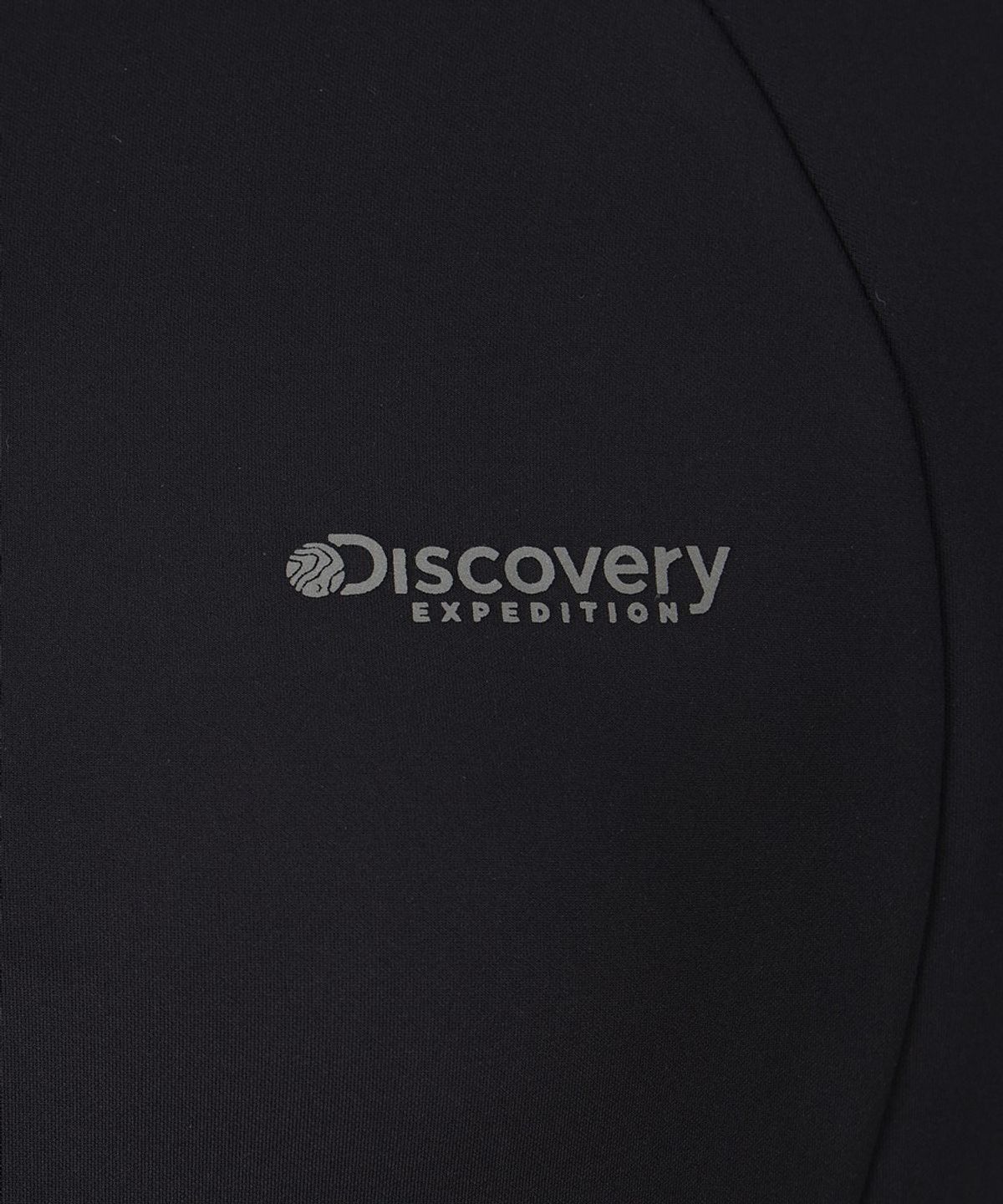 디스커버리 익스페디션(DISCOVERY EXPEDITION) 여성 기능성 반집업 후드티 (BLACK)