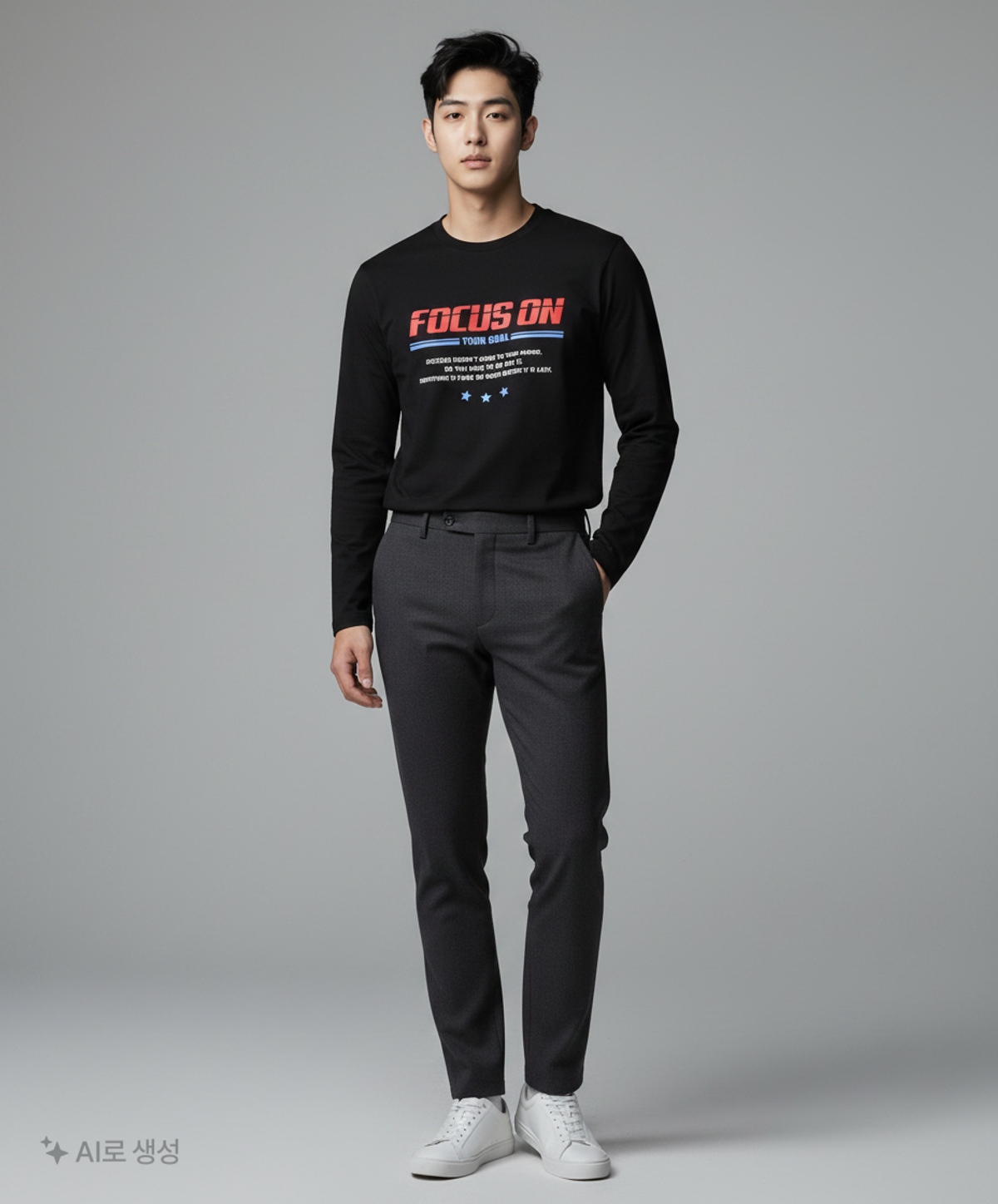 스파오(SPAO) 긴소매 티셔츠 S