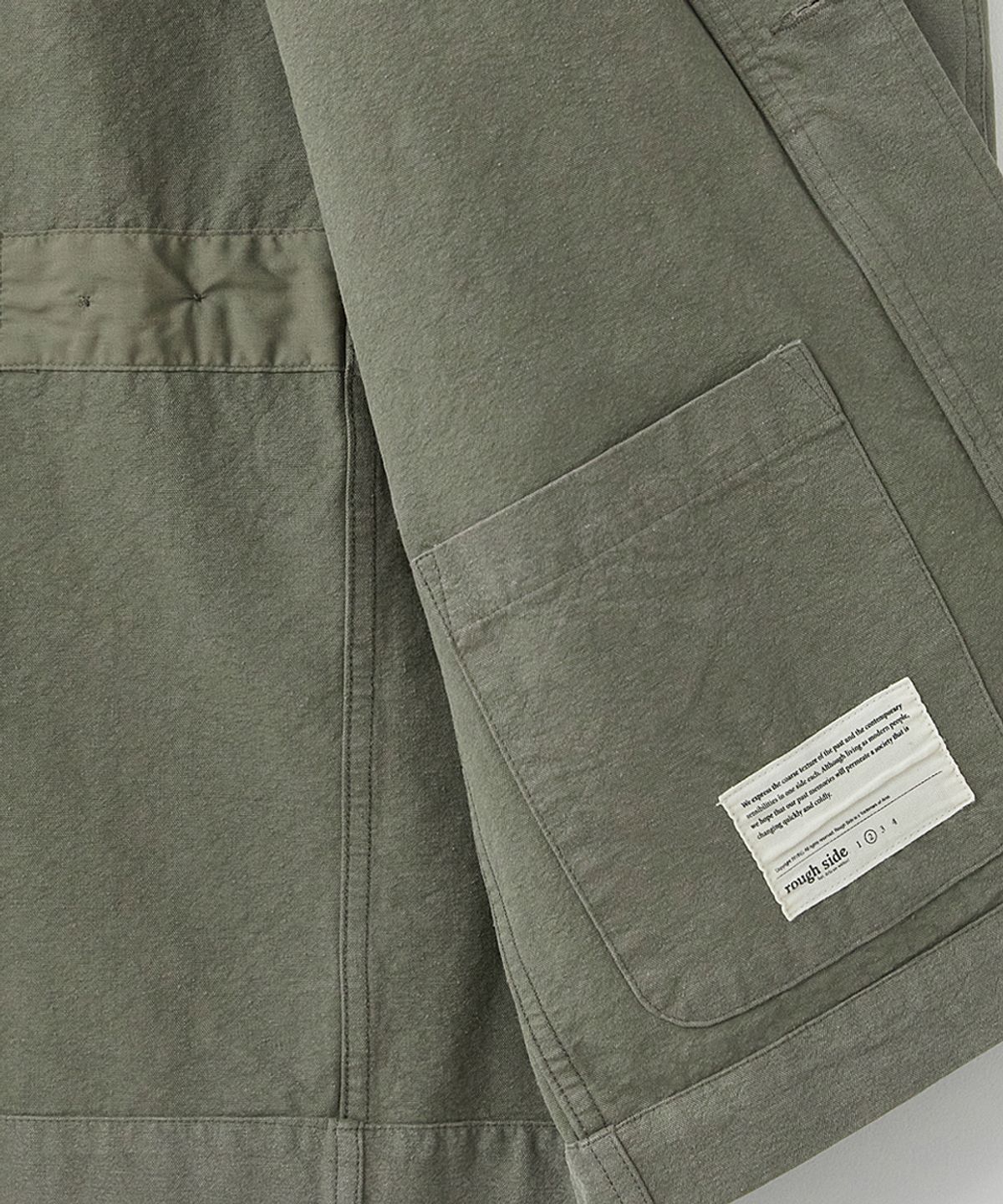 러프사이드(ROUGHSIDE) Nomad Jacket Mortar Grey