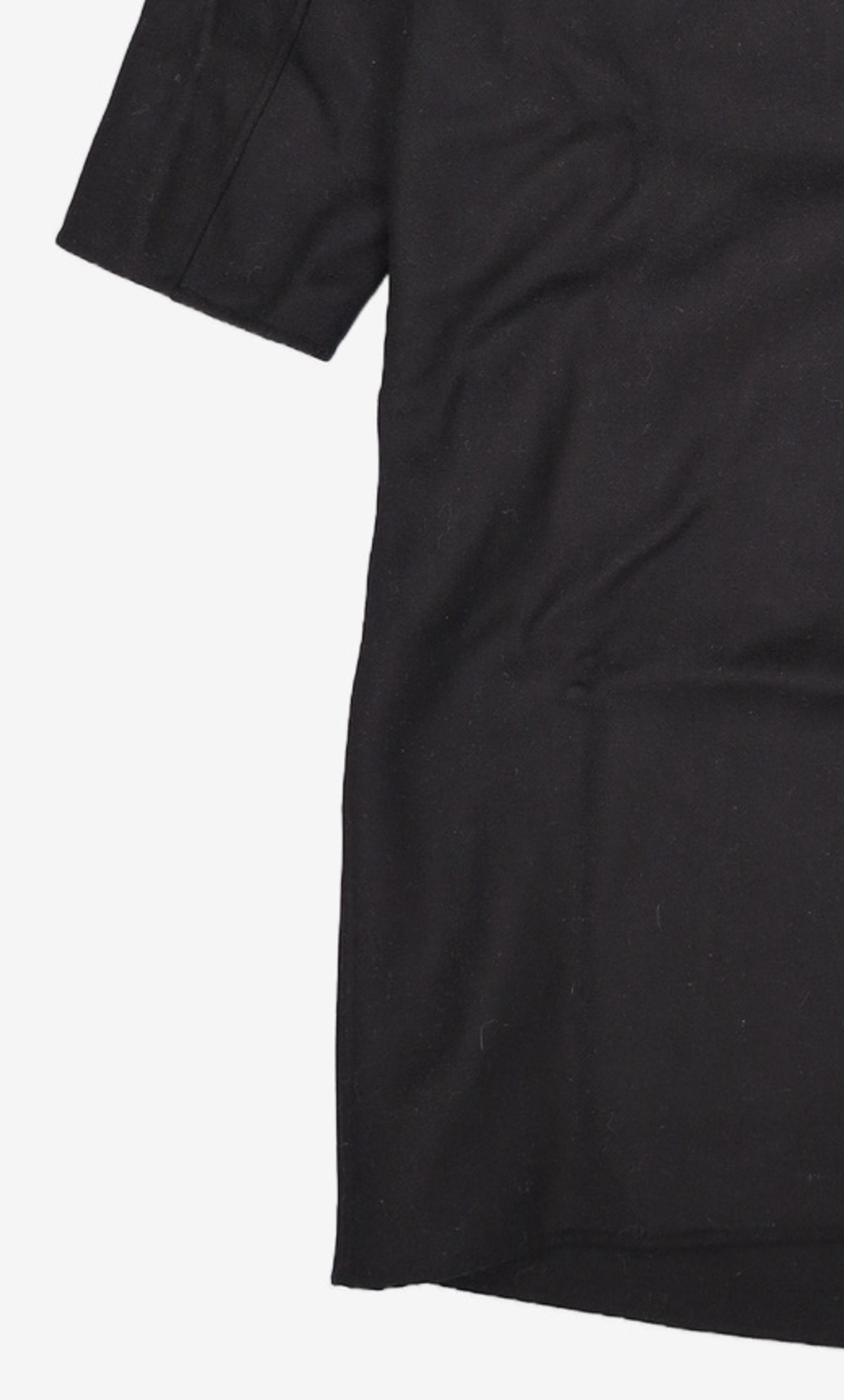 커스텀어클락(COSTUME O’CLOCK) 울 블렌드 핸드 메이드 더블 코트 블랙 COOSCT025BLACK M