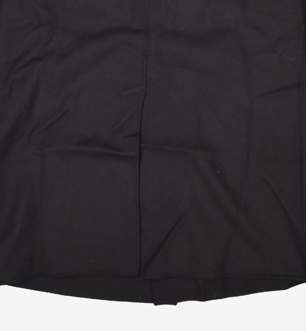 커스텀어클락(COSTUME O’CLOCK) 울 블렌드 핸드 메이드 더블 코트 블랙 COOSCT025BLACK M