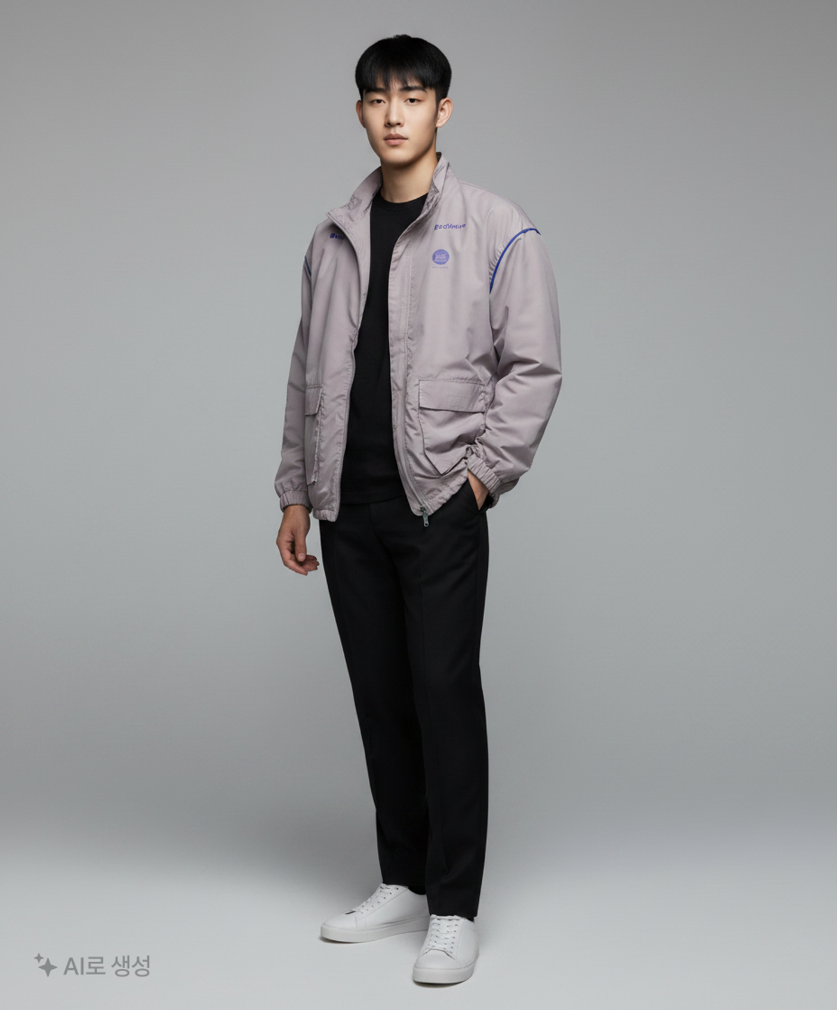 본챔스(BORN CHAMPS) BC 스크린 자켓 CESCMJK01GY XL