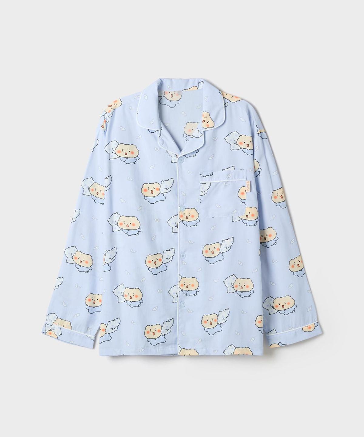 스파오(SPAO) [망그러진곰] 긴팔 파자마(Blue)_SPPPG49U03