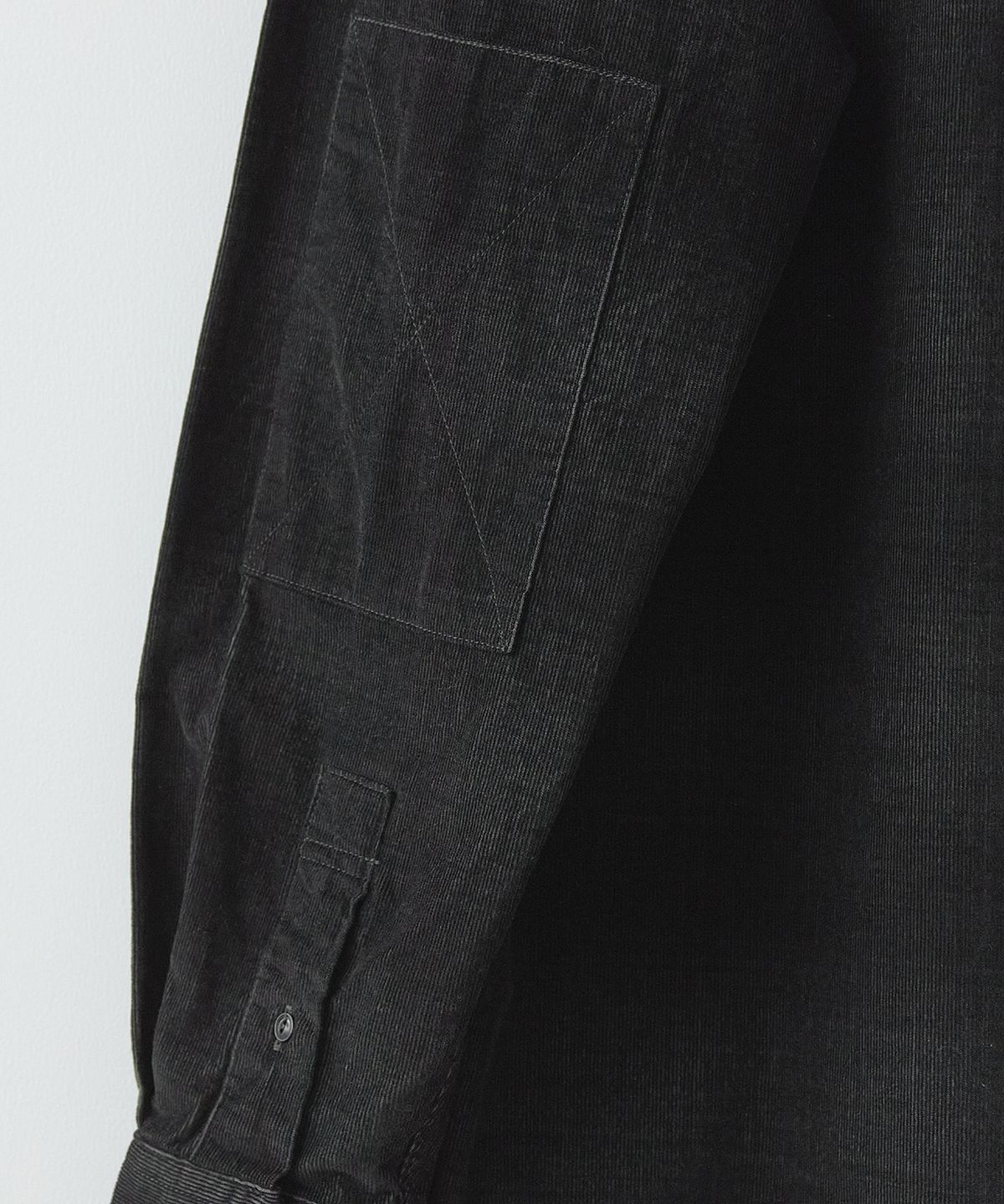 러프사이드(ROUGHSIDE) Craft Shirt Black Cord Check