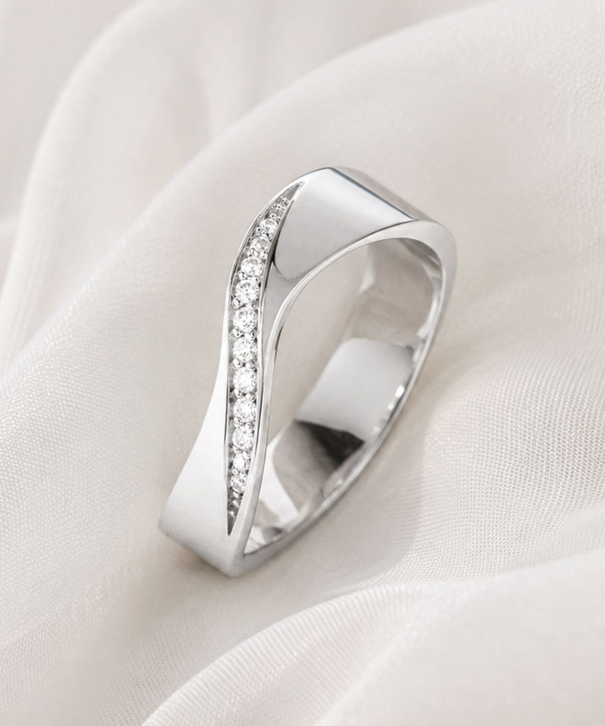 엘렌쥬얼리(HELENE JEWELRY) 실버 Silver 925 디뮤어 미스 링 은 반지