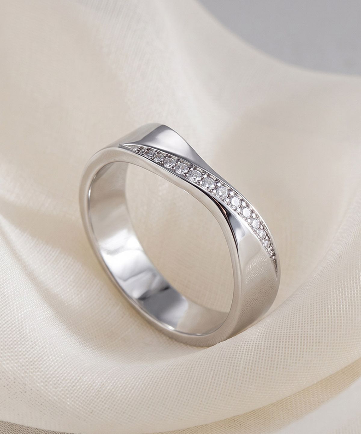 엘렌쥬얼리(HELENE JEWELRY) 실버 Silver 925 디뮤어 미스 링 은 반지