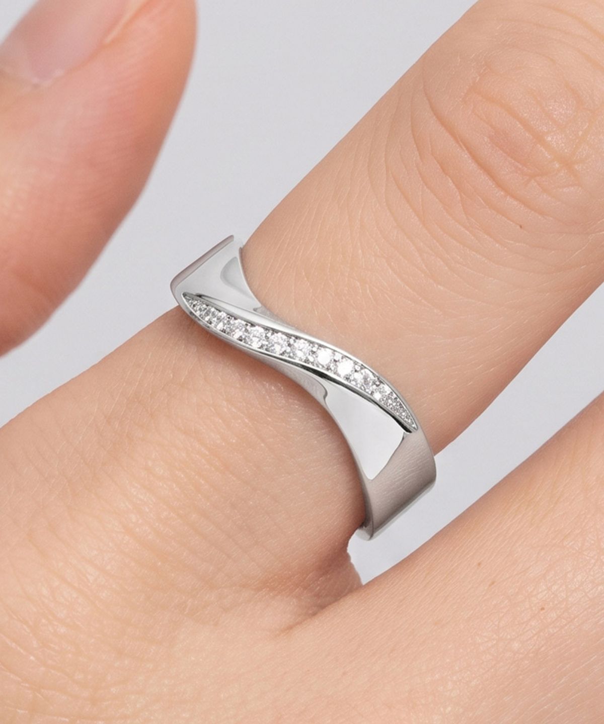 엘렌쥬얼리(HELENE JEWELRY) 실버 Silver 925 디뮤어 미스 링 은 반지