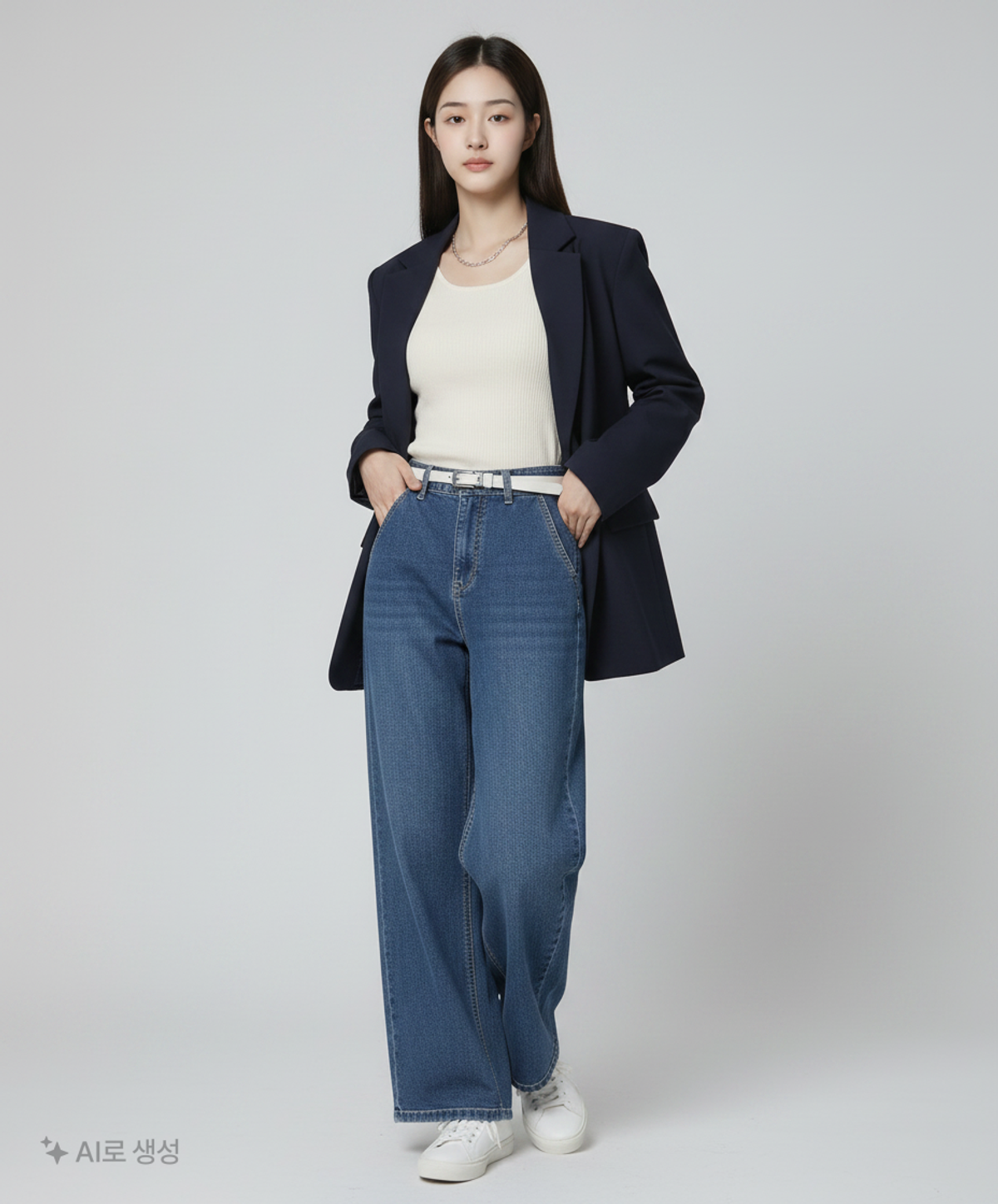 라씨엔토(Laciento) 청/데님 팬츠 70