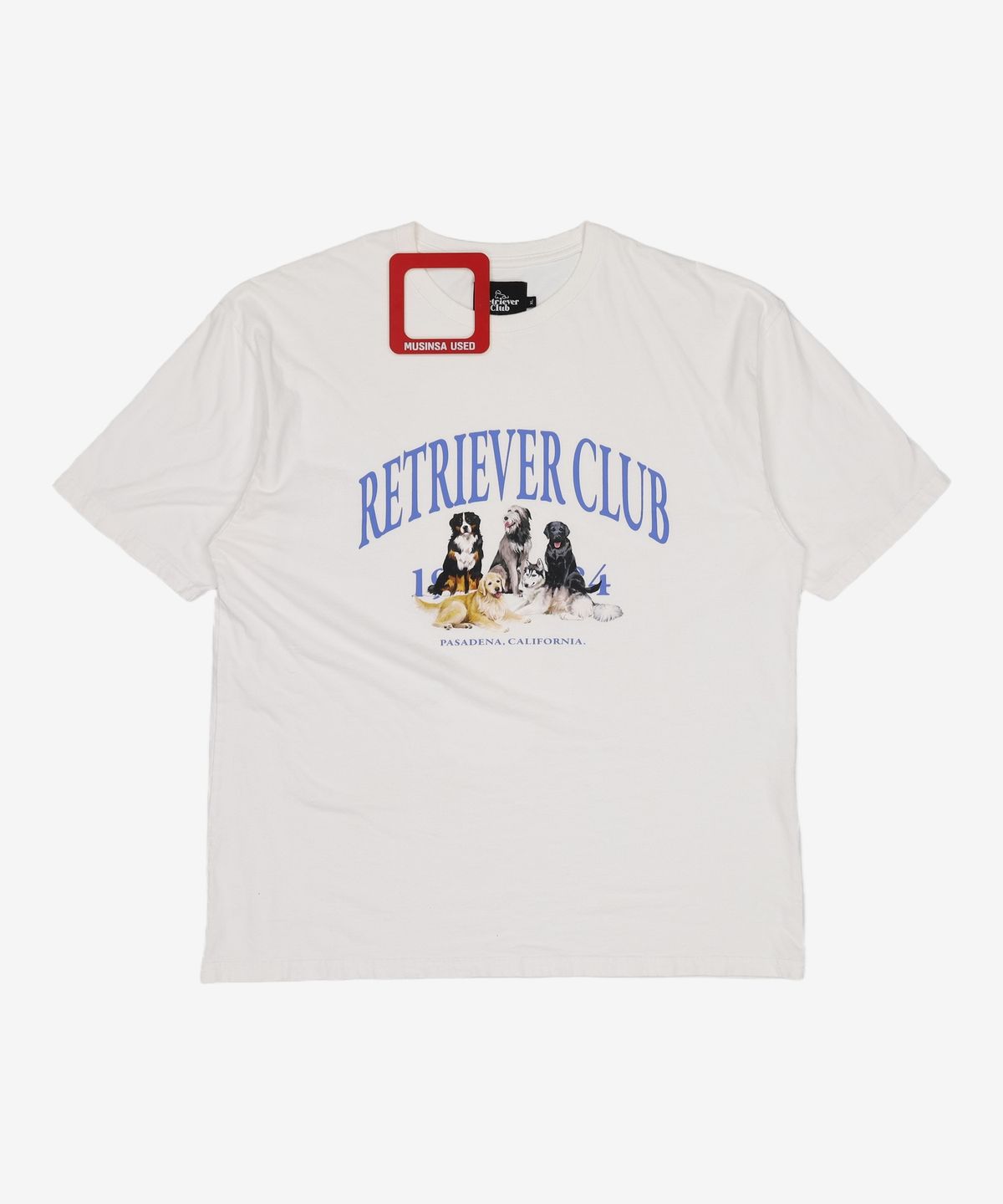 리트리버클럽(RETRIEVER CLUB) 반소매 티셔츠 XL