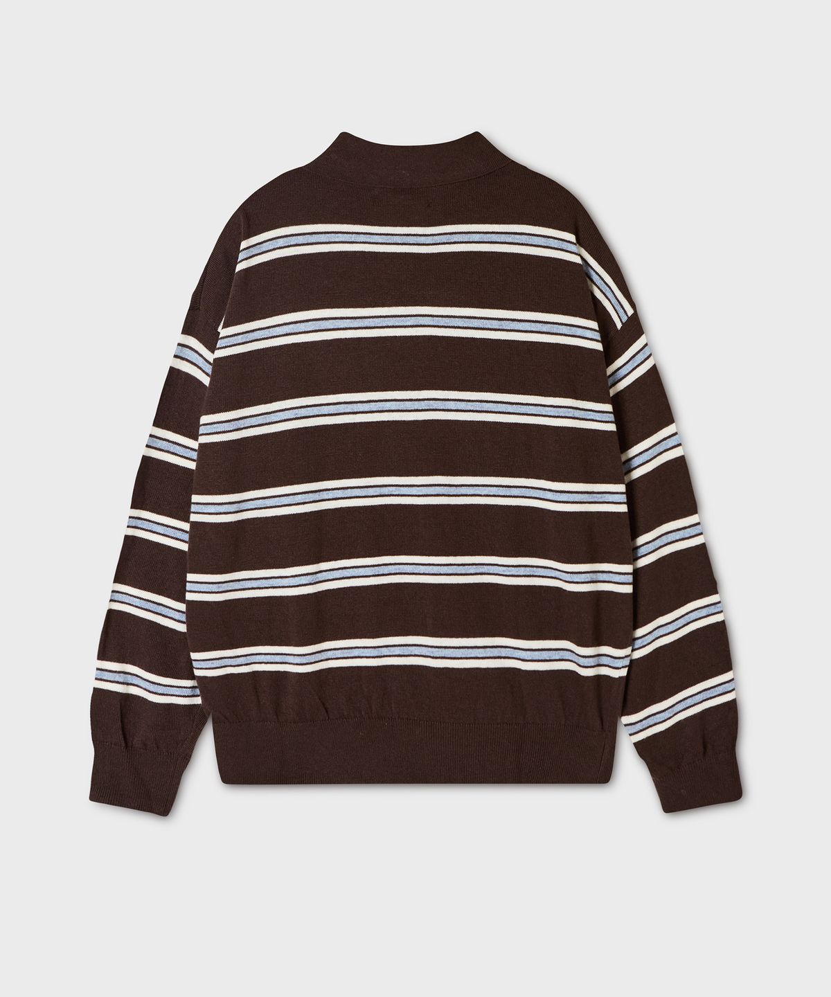 후아유(WHO.A.U) Multi Stripe Collar Pullover / WHKAG4931F