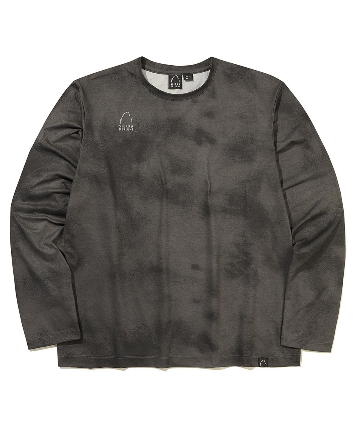 시에라디자인(SIERRA DESIGNS) 더스크 그래픽 롱슬리브 CHARCOAL