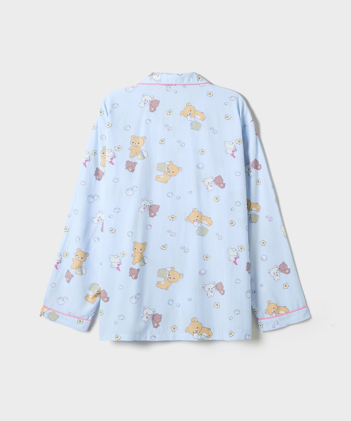 스파오(SPAO) [리락쿠마] 긴팔 파자마(Light Blue)_SPPPG49U06