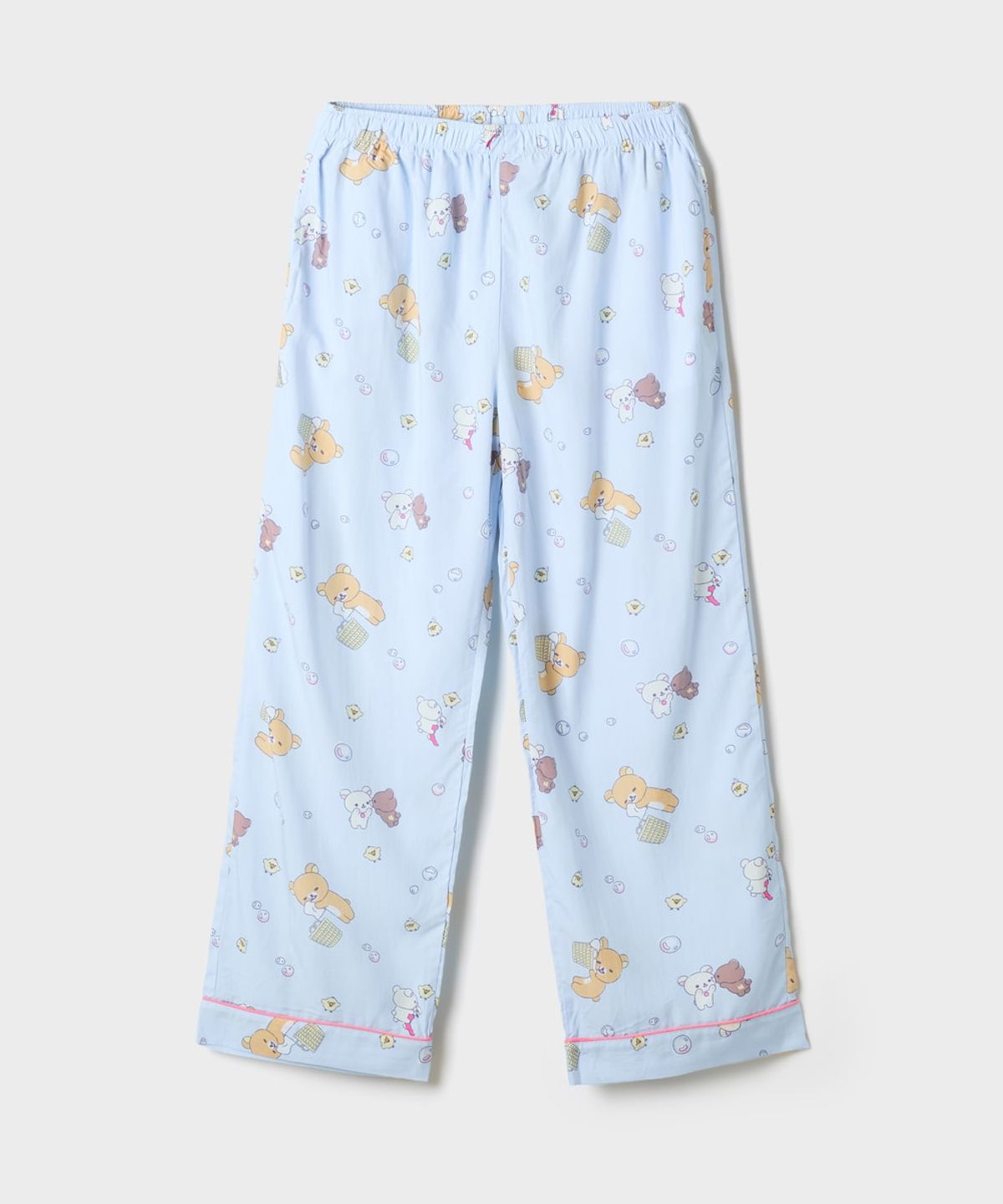 스파오(SPAO) [리락쿠마] 긴팔 파자마(Light Blue)_SPPPG49U06