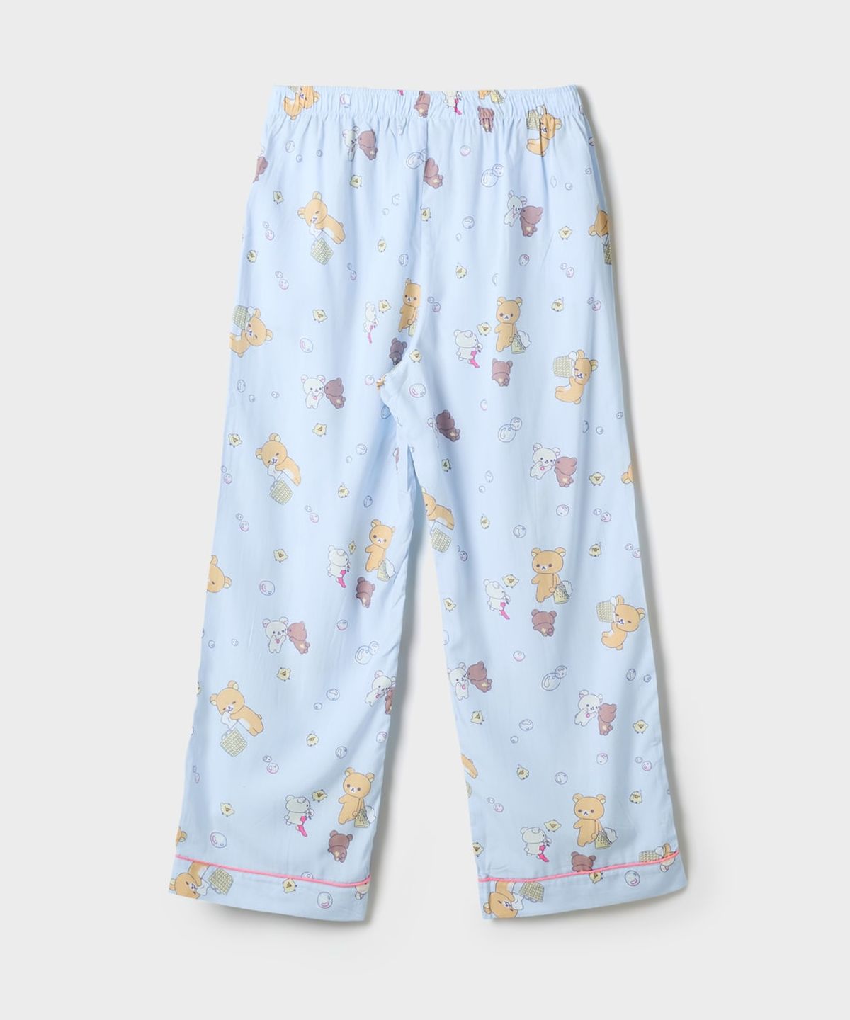 스파오(SPAO) [리락쿠마] 긴팔 파자마(Light Blue)_SPPPG49U06