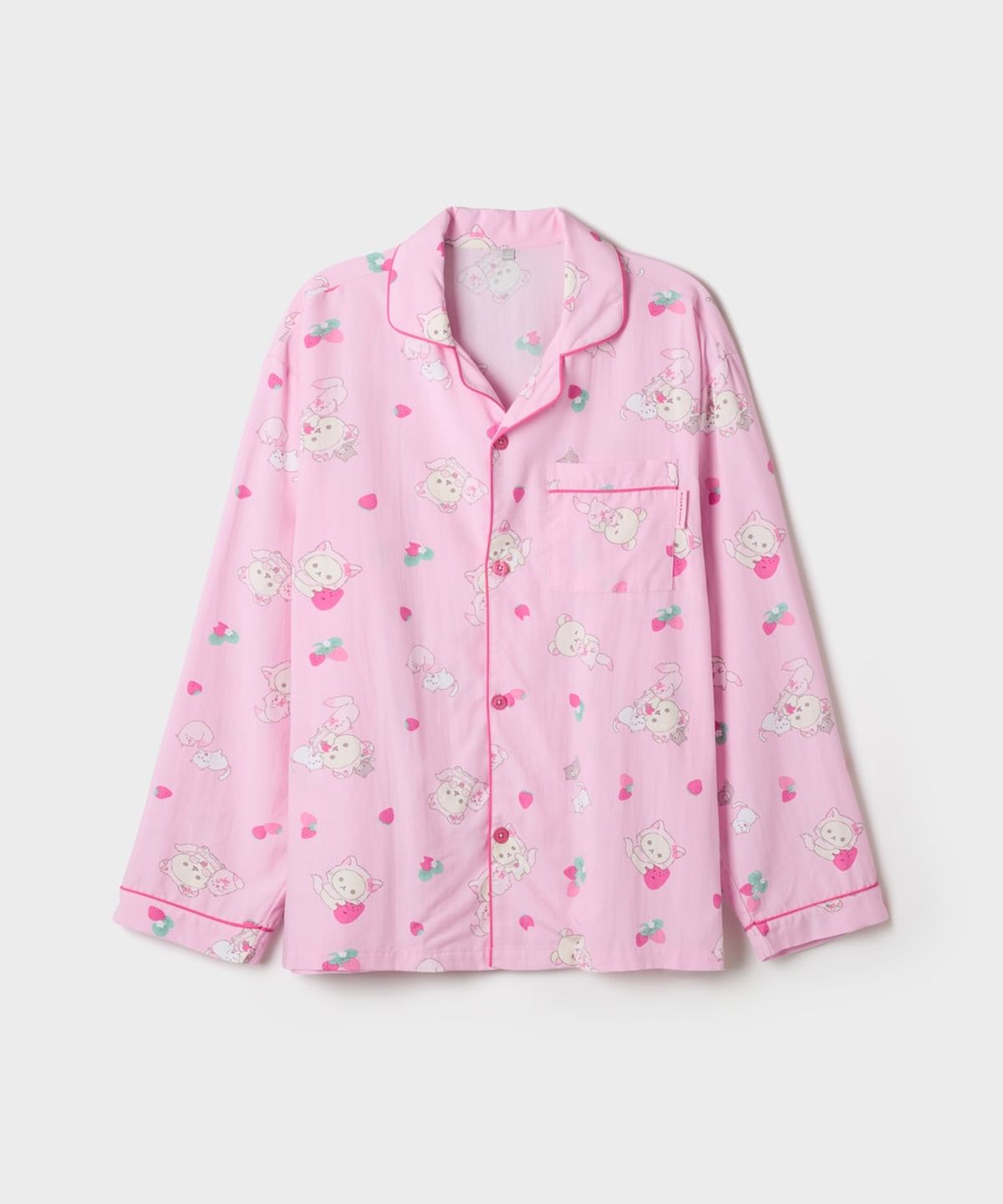 스파오(SPAO) [리락쿠마] 긴팔 파자마(Pink)_SPPPG49U06
