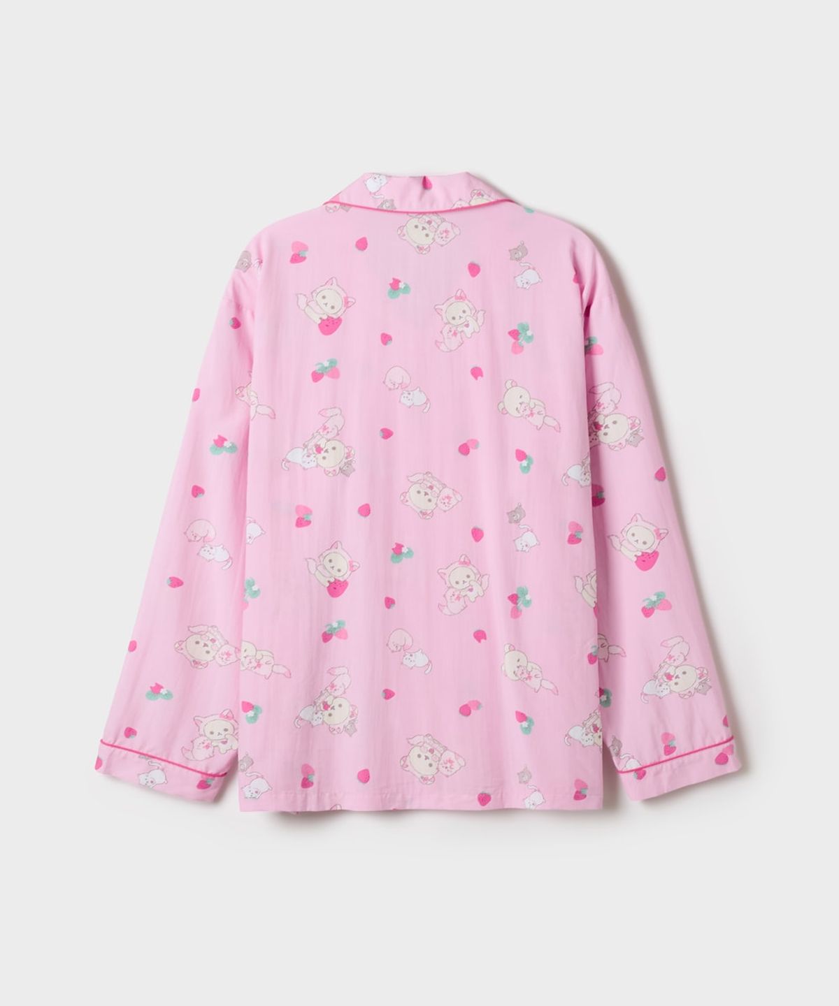 스파오(SPAO) [리락쿠마] 긴팔 파자마(Pink)_SPPPG49U06
