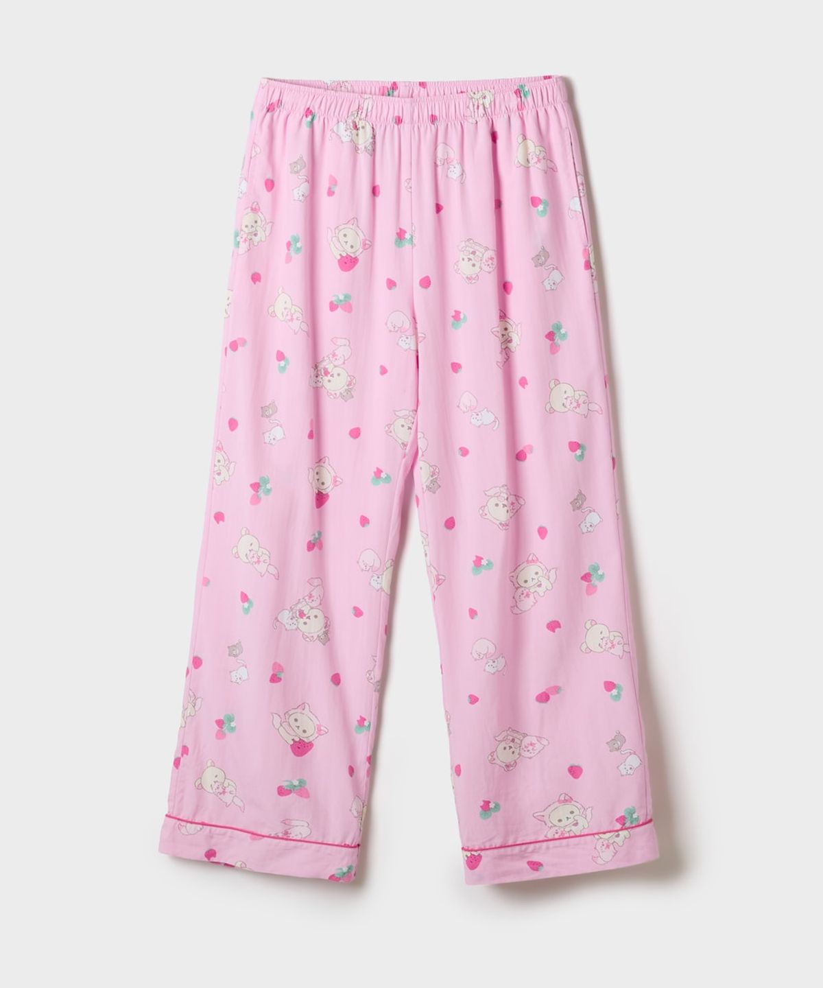 스파오(SPAO) [리락쿠마] 긴팔 파자마(Pink)_SPPPG49U06
