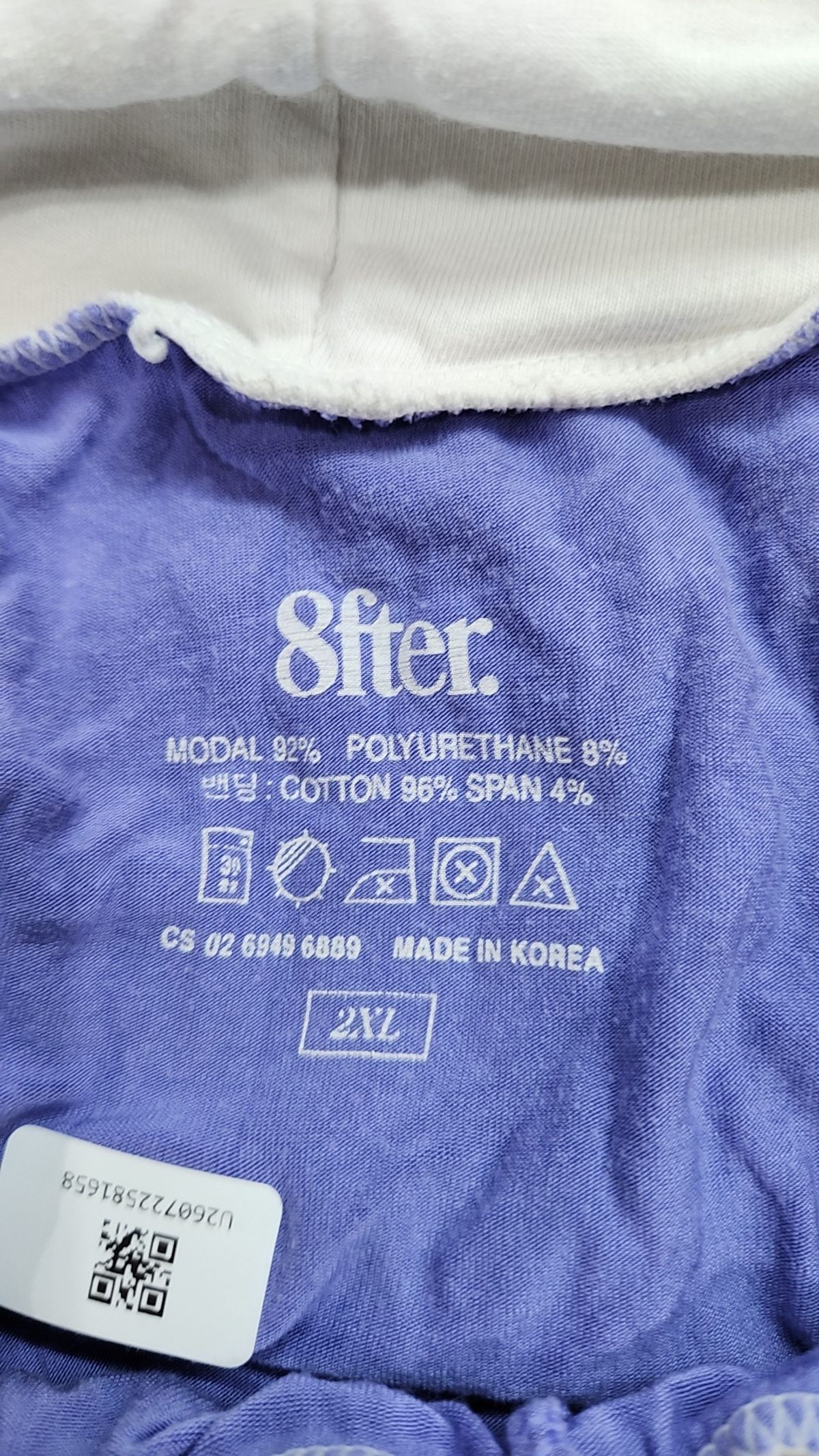 엣프터(8FTER) 숏팬츠 XXL