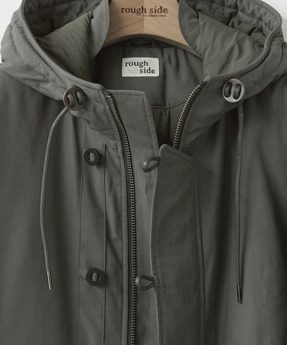 러프사이드(ROUGHSIDE) Snorkel Parka (Insulation) Mud