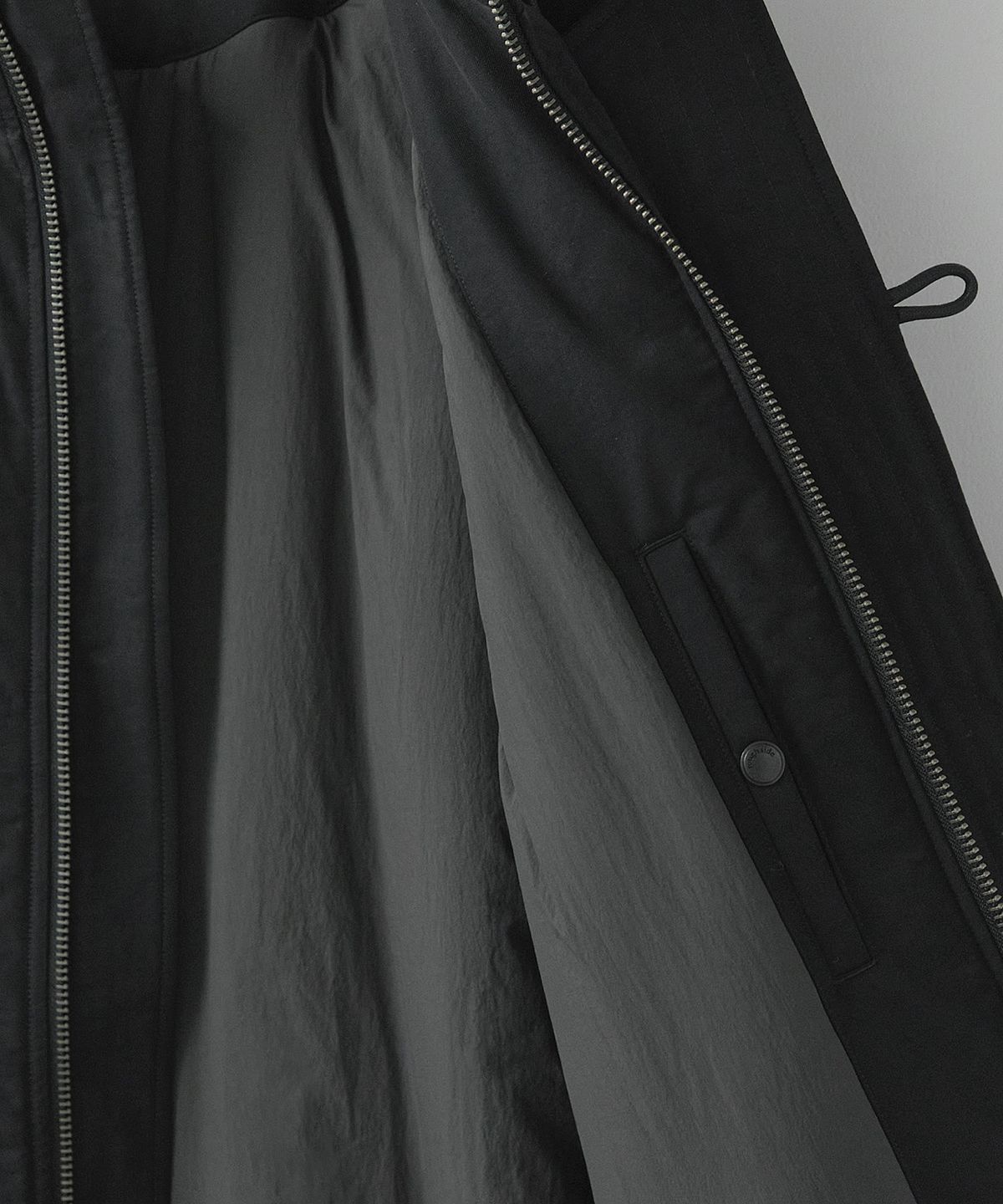 러프사이드(ROUGHSIDE) Snorkel Parka (Insulation) Ash Black