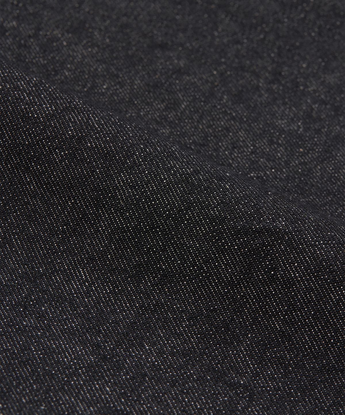 페플리(PEPLEE) Flap Boots Cut Denim Pants (Black)