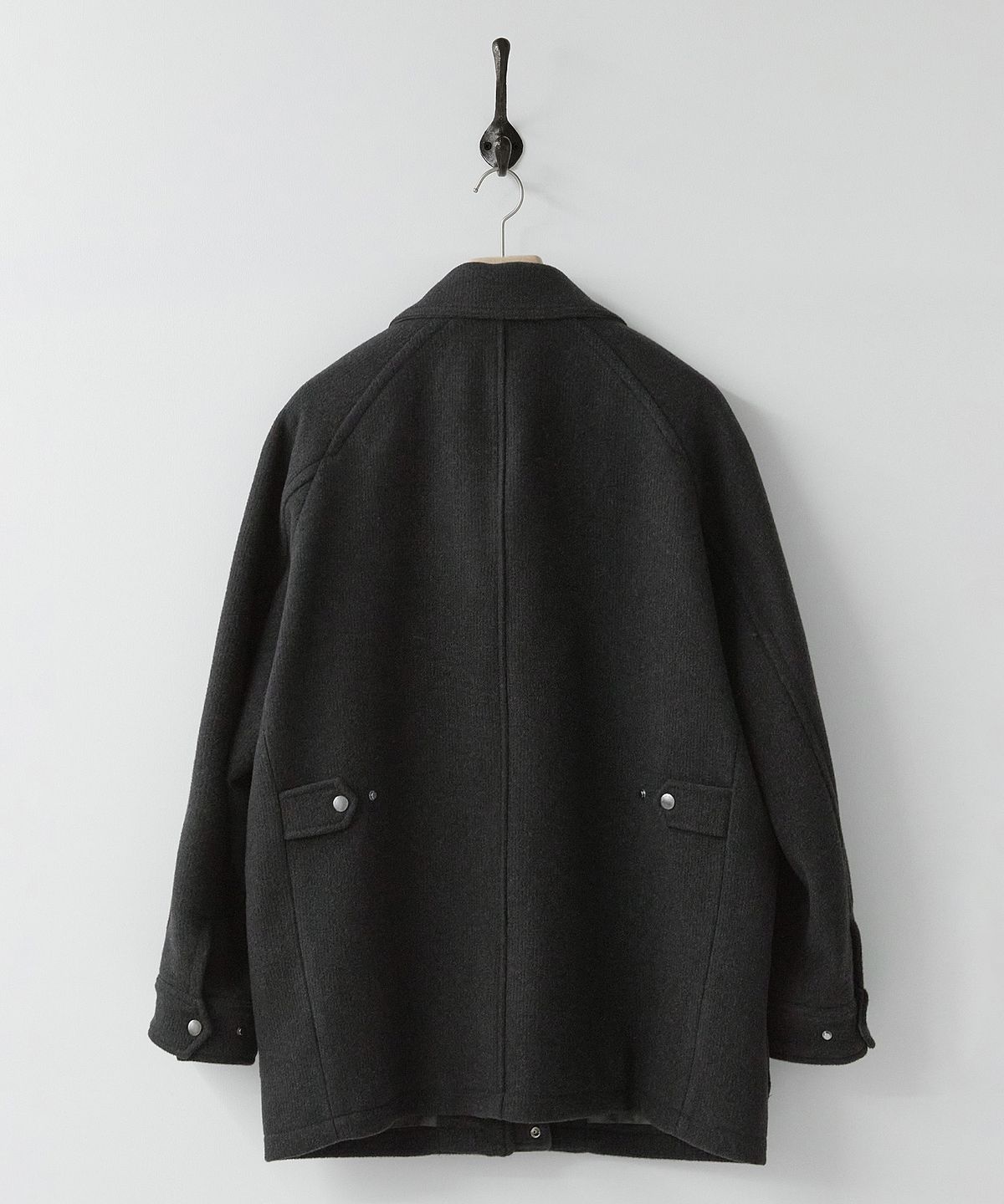 러프사이드(ROUGHSIDE) Range Coat Ash Black