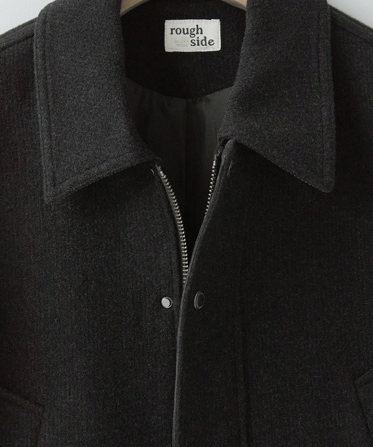 러프사이드(ROUGHSIDE) Range Coat Ash Black
