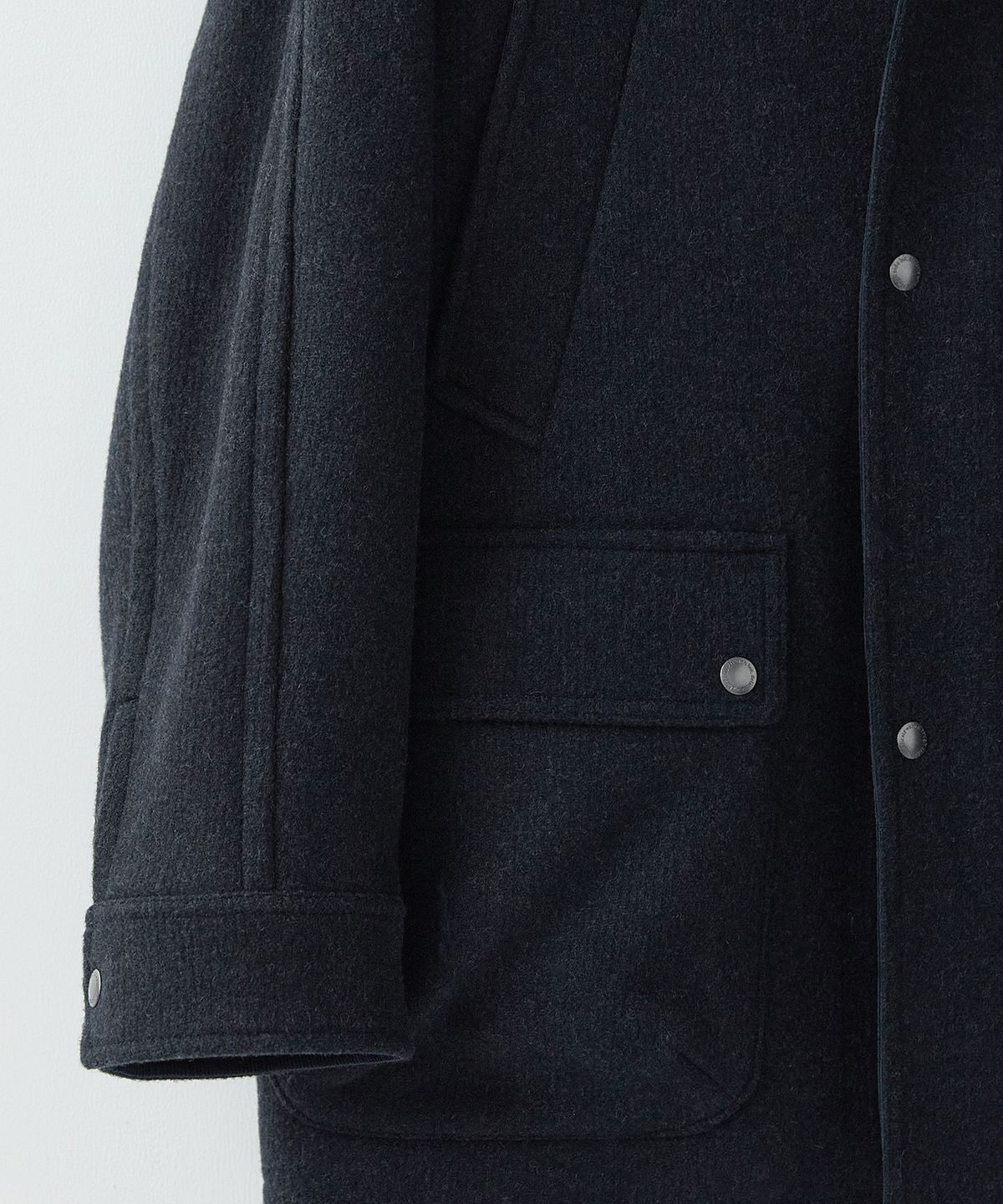 러프사이드(ROUGHSIDE) Range Coat Dark Navy