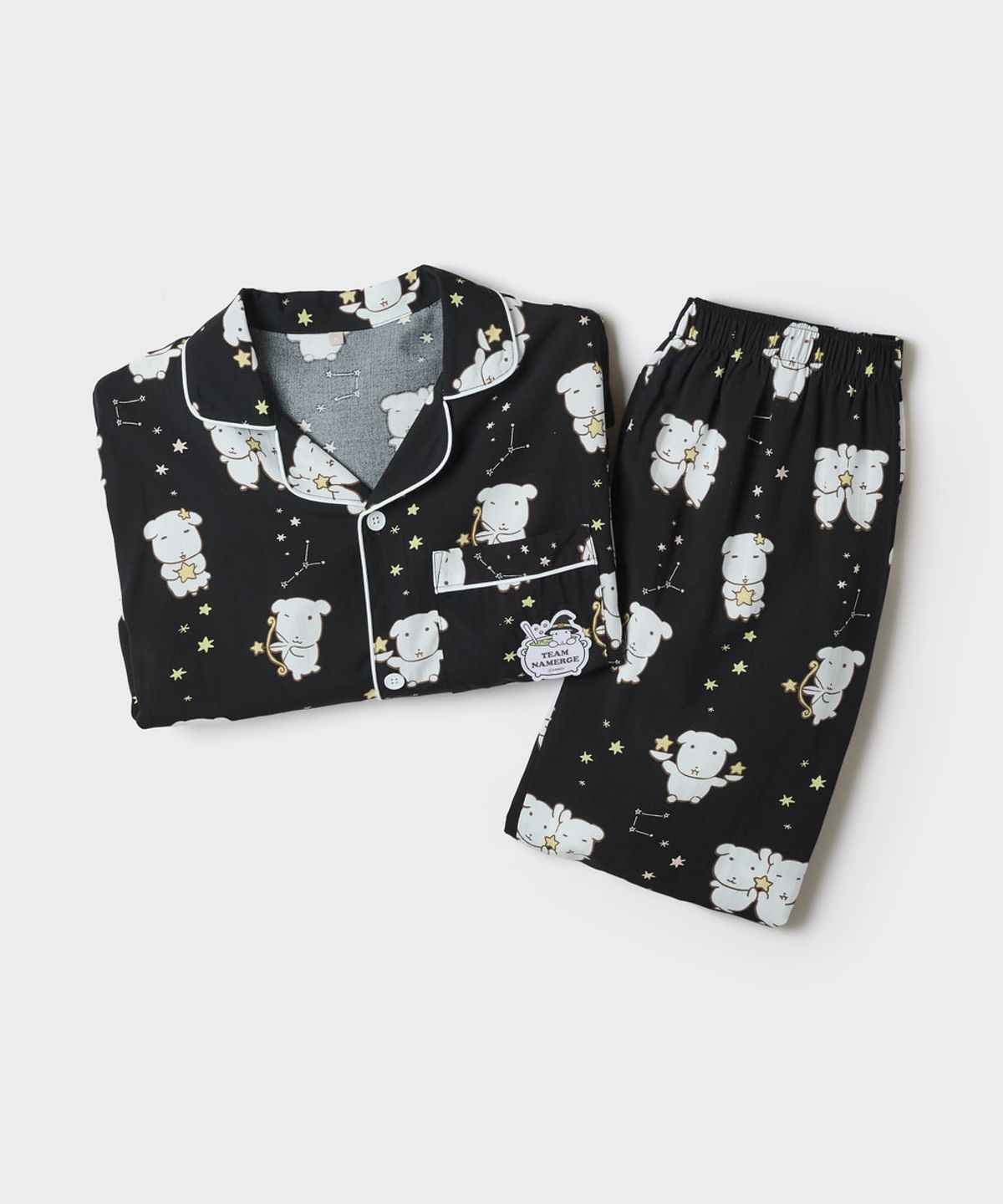 스파오(SPAO) [가나디] 긴팔 파자마(Black)_SPPPG49U07