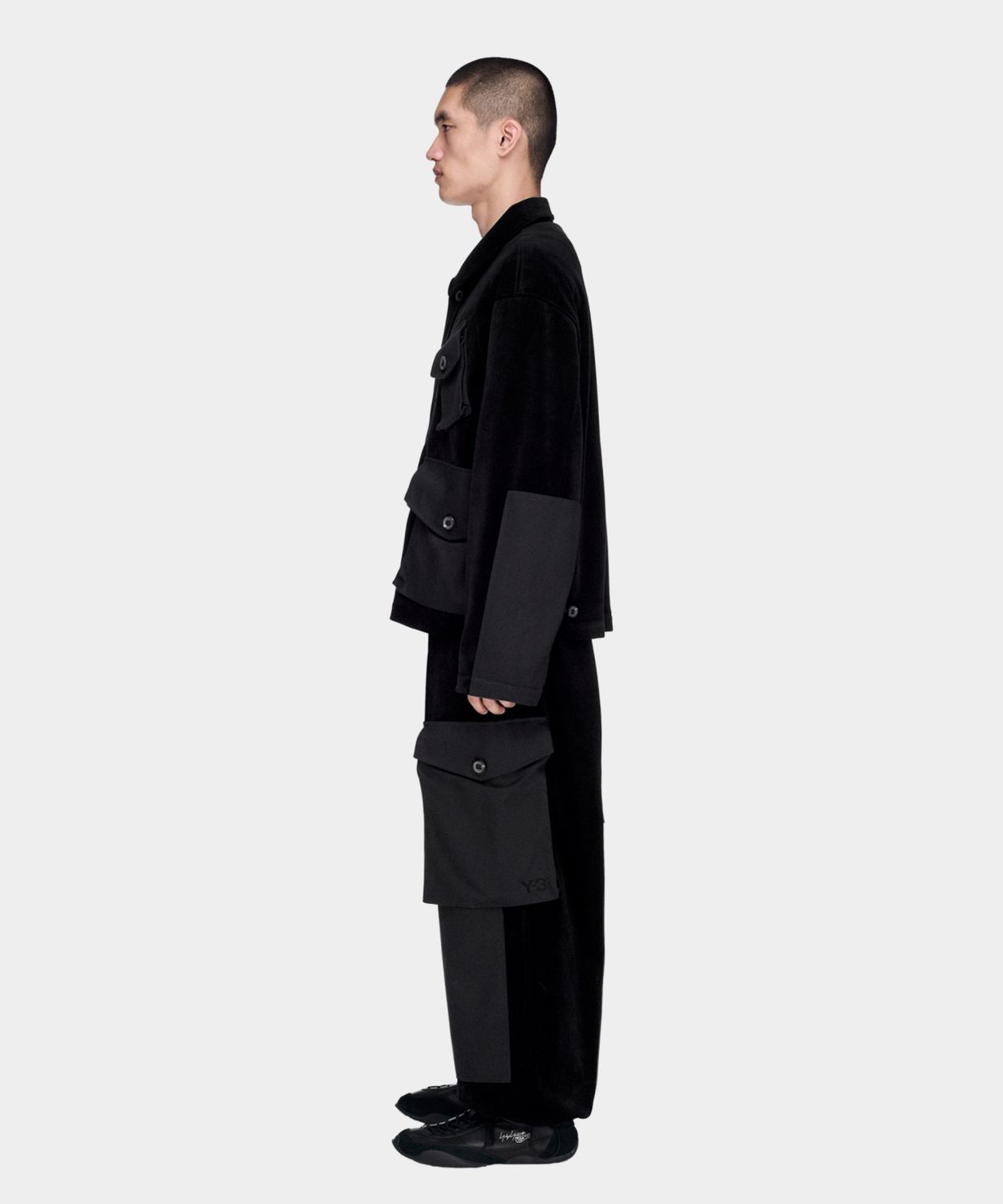 와이쓰리(Y-3) (M) 비스코스 유틸리티 블루종 블랙 VC UT BLSN BLACK