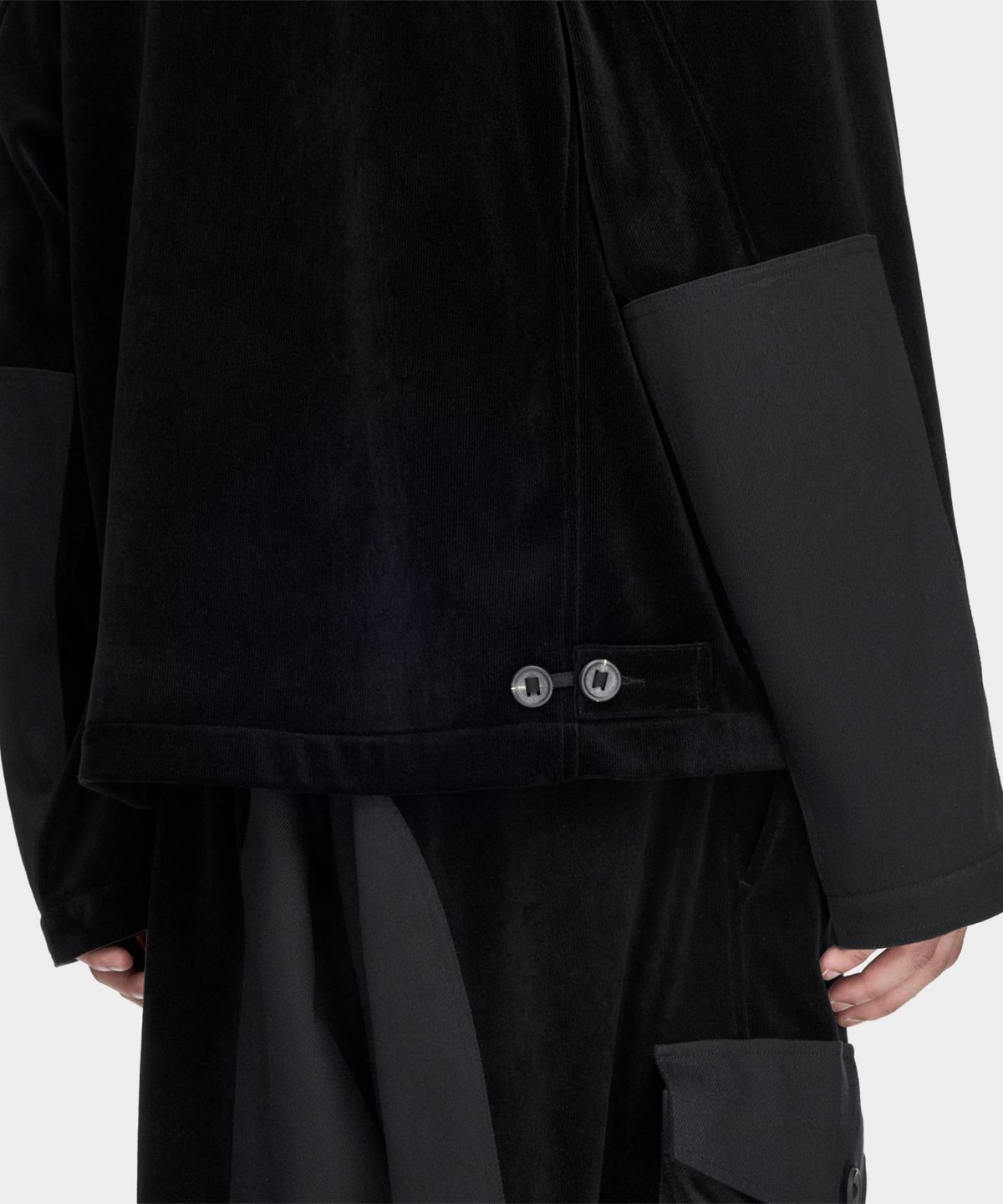 와이쓰리(Y-3) (M) 비스코스 유틸리티 블루종 블랙 VC UT BLSN BLACK