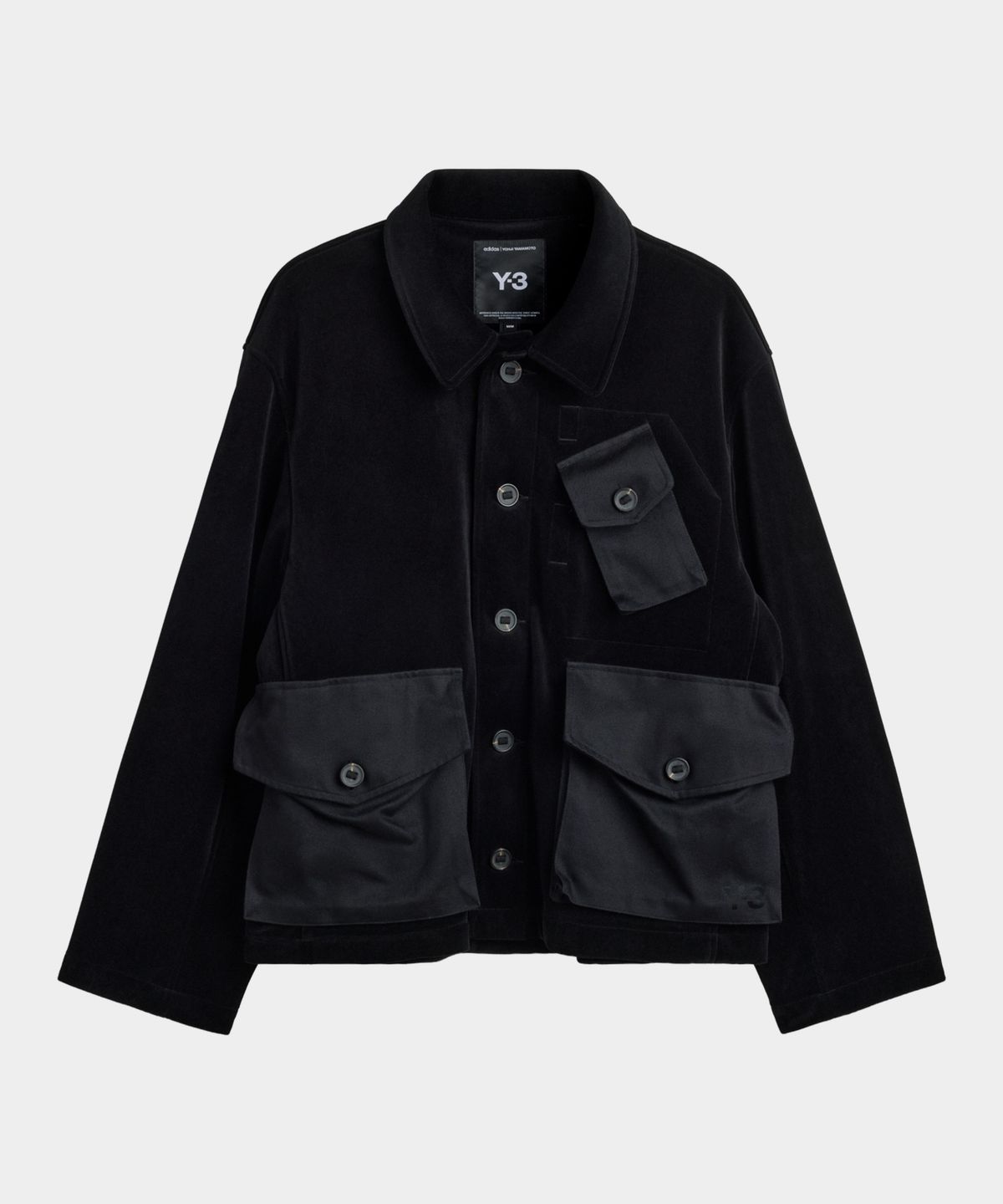 와이쓰리(Y-3) (M) 비스코스 유틸리티 블루종 블랙 VC UT BLSN BLACK