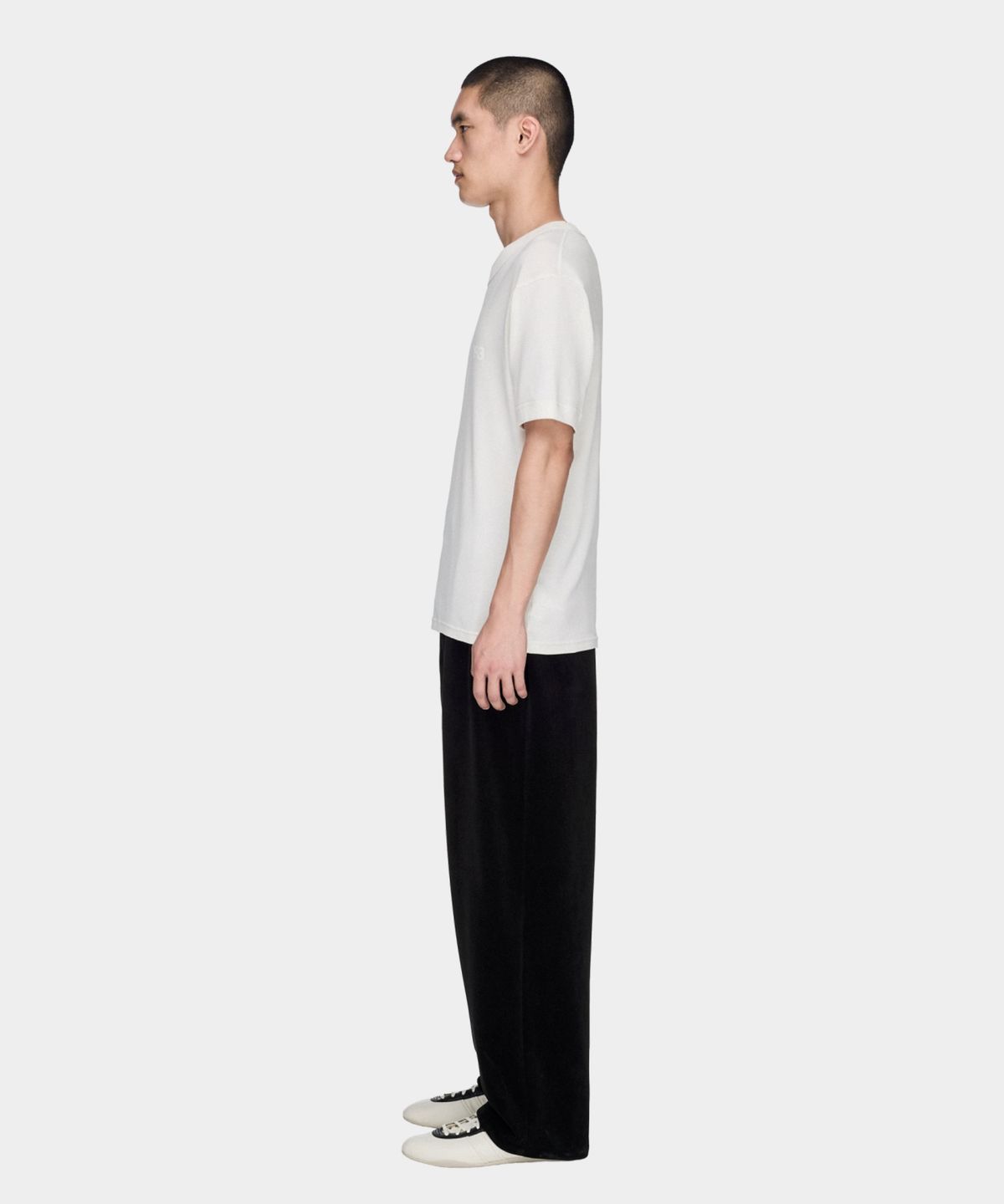 와이쓰리(Y-3) (M) 테이퍼드 비스코스 팬츠 블랙 TPRD VC PNT BLACK
