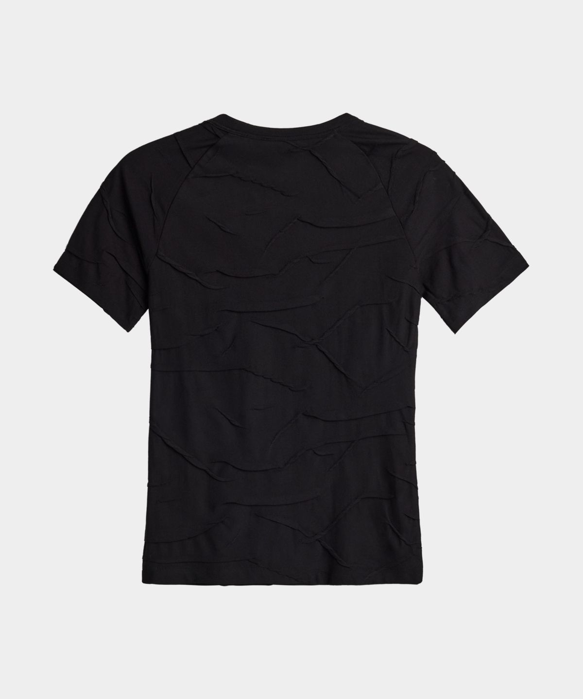 와이쓰리(Y-3) (W) 플리티드 숏 슬리브 티셔츠 블랙 PLTD SS TEE BLACK