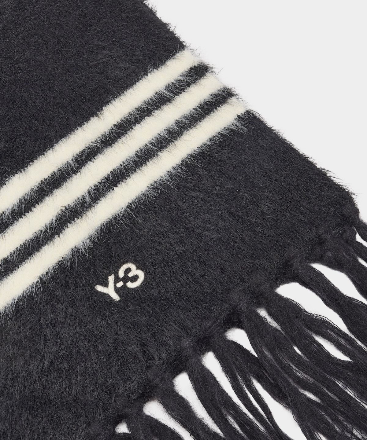와이쓰리(Y-3) (U) 3S 스카프 블랙 Y-3 3S SCARF BLACK/CREAM WHITE