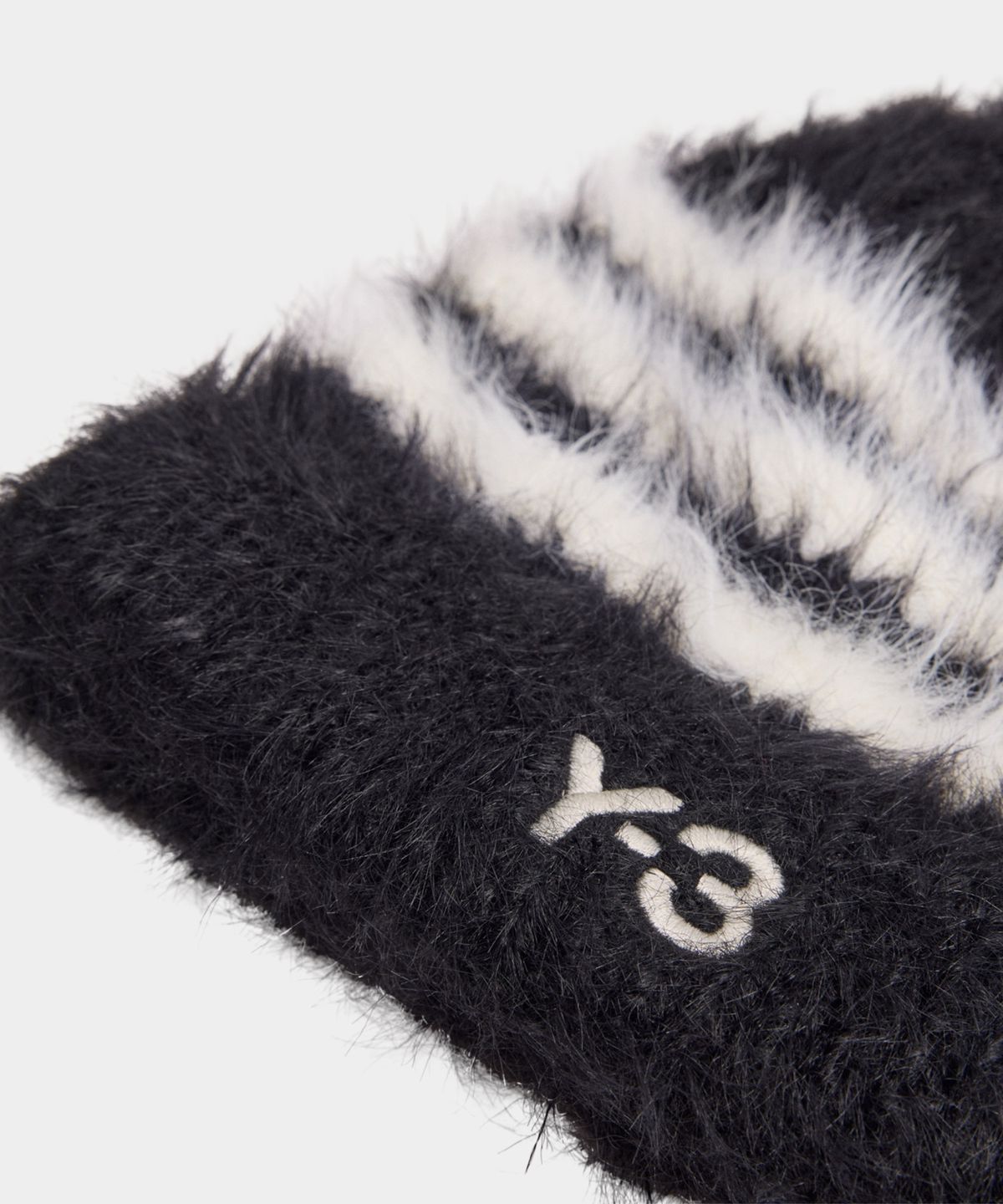 와이쓰리(Y-3) (U) 3S 비니 블랙 Y-3 3S BEANIE BLACK/CREAM WHITE
