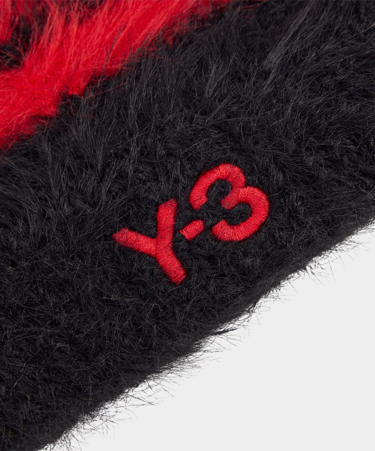와이쓰리(Y-3) (U) 3S 비니 레드 Y-3 3S BEANIE BLACK/SCARLET
