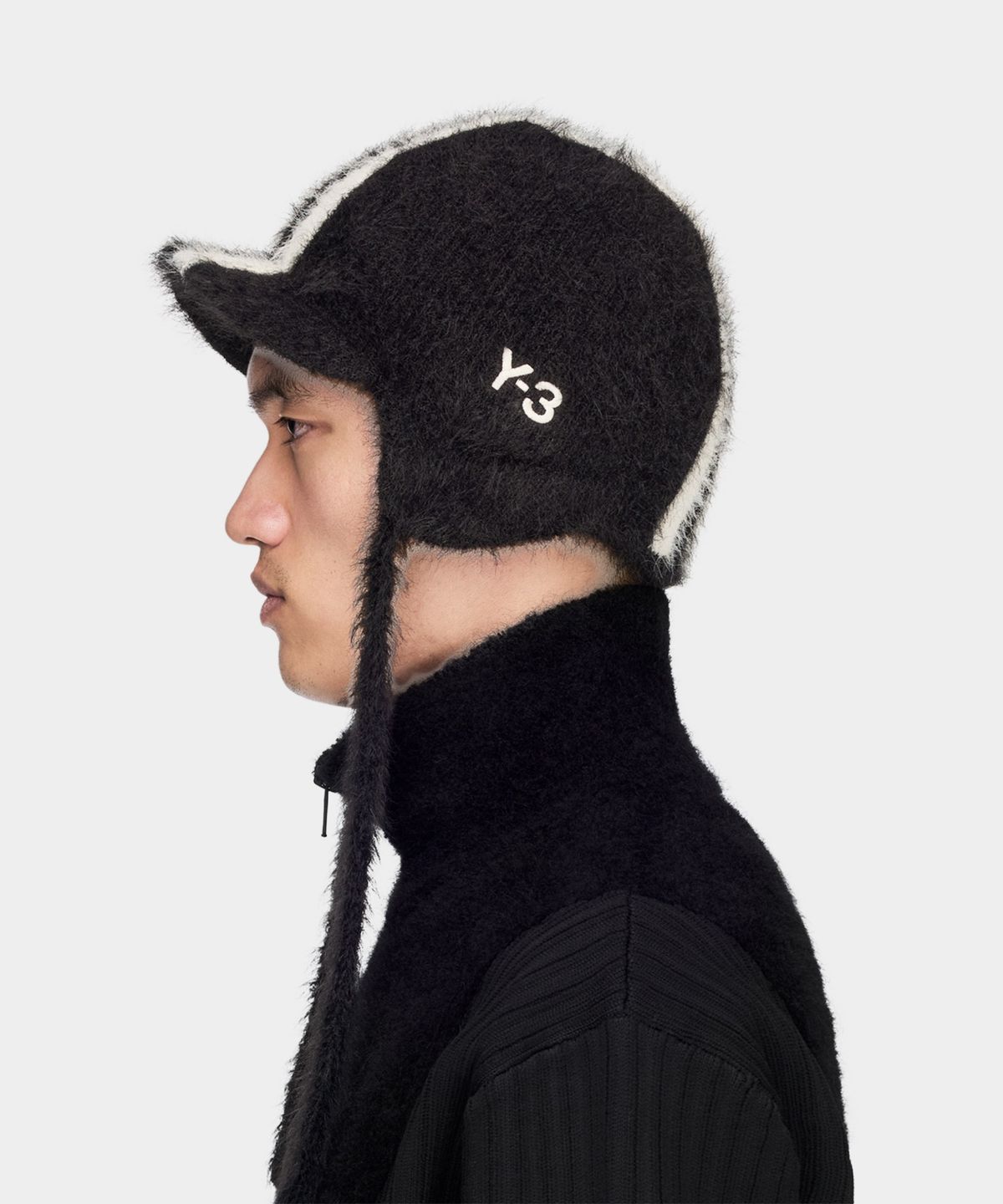 와이쓰리(Y-3) (U) 3S 보닛 블랙 Y-3 3S BONNET BLACK/CREAM WHITE
