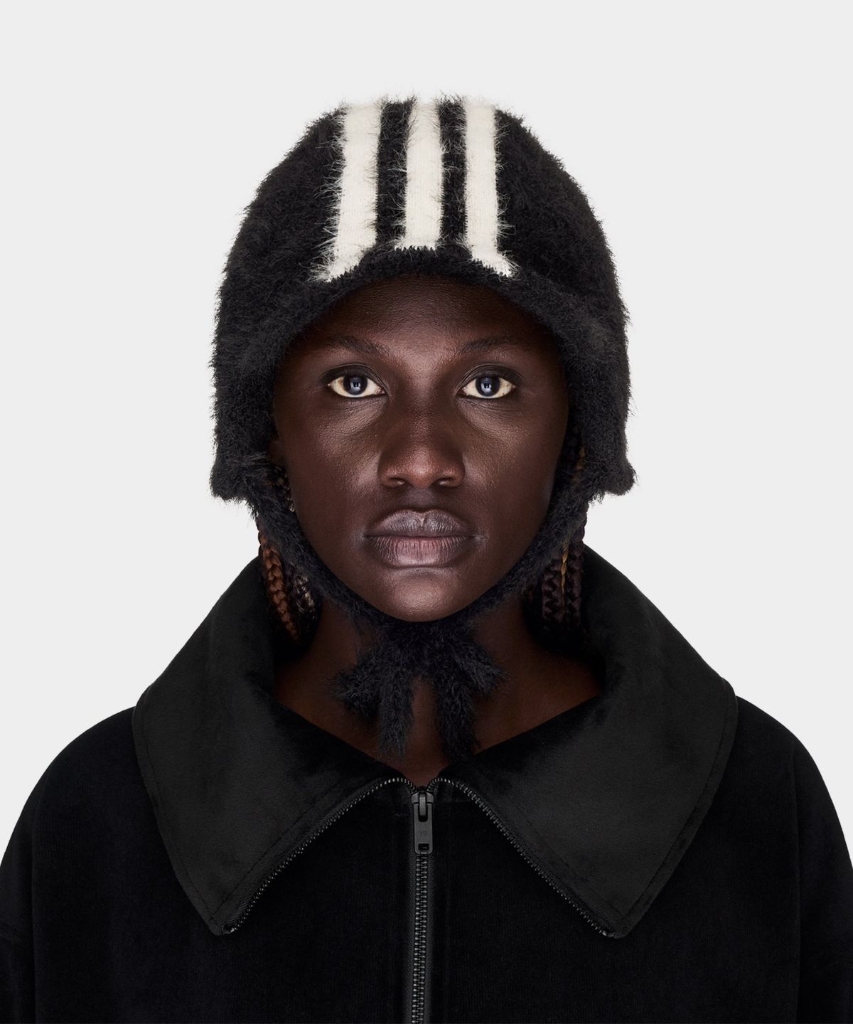 와이쓰리(Y-3) (U) 3S 보닛 블랙 Y-3 3S BONNET BLACK/CREAM WHITE