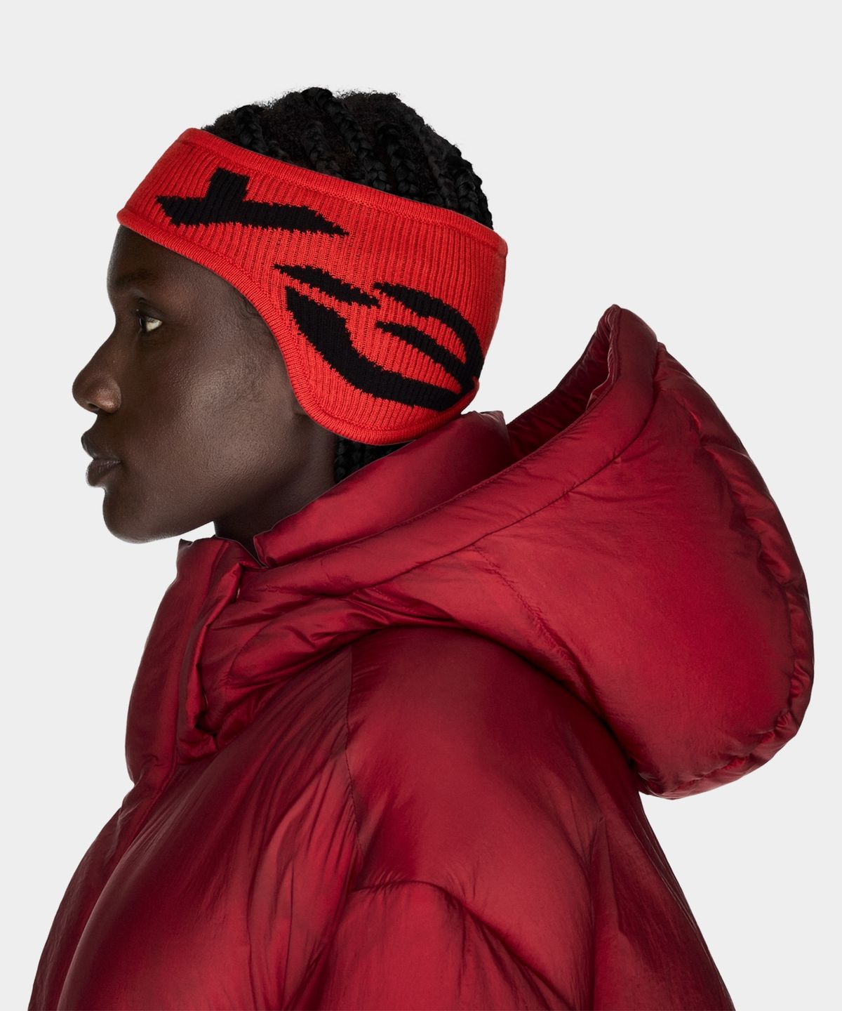 와이쓰리(Y-3) (U) 헤드밴드 레드 Y-3 HEADBAND RED/BLACK