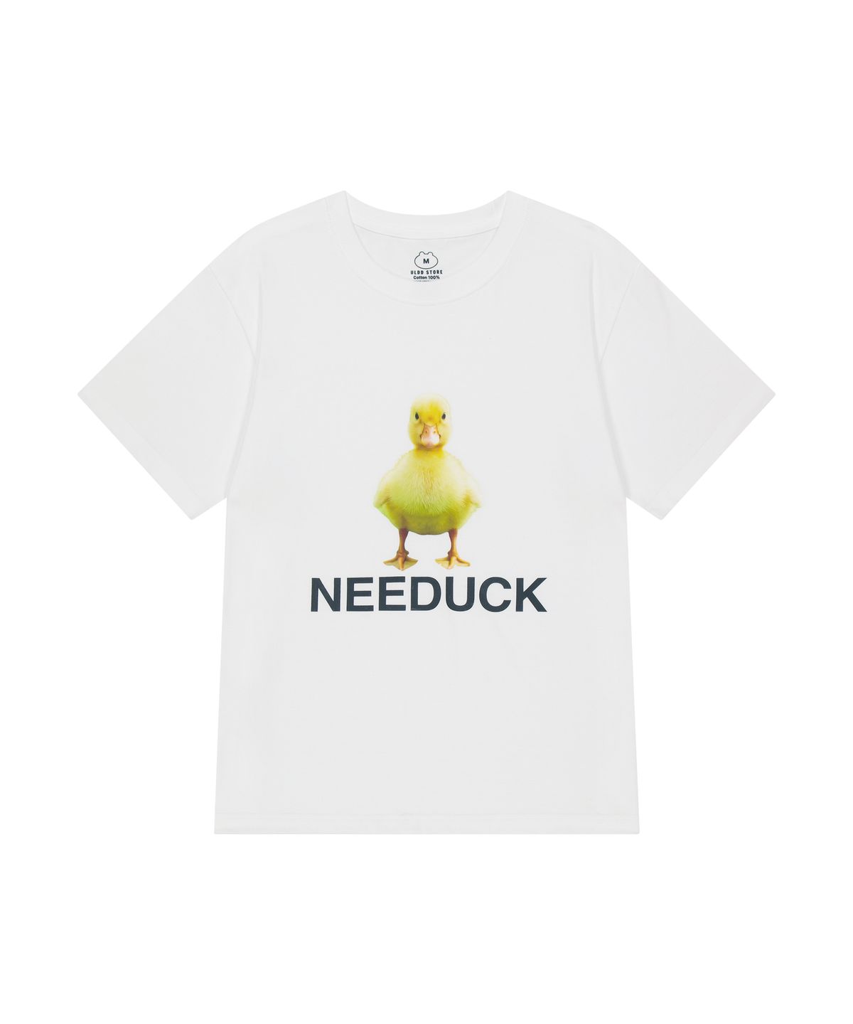 얼렁뚱땅 상점(ULDD STORE) [통닭천사] 니덕/내덕 Tee White