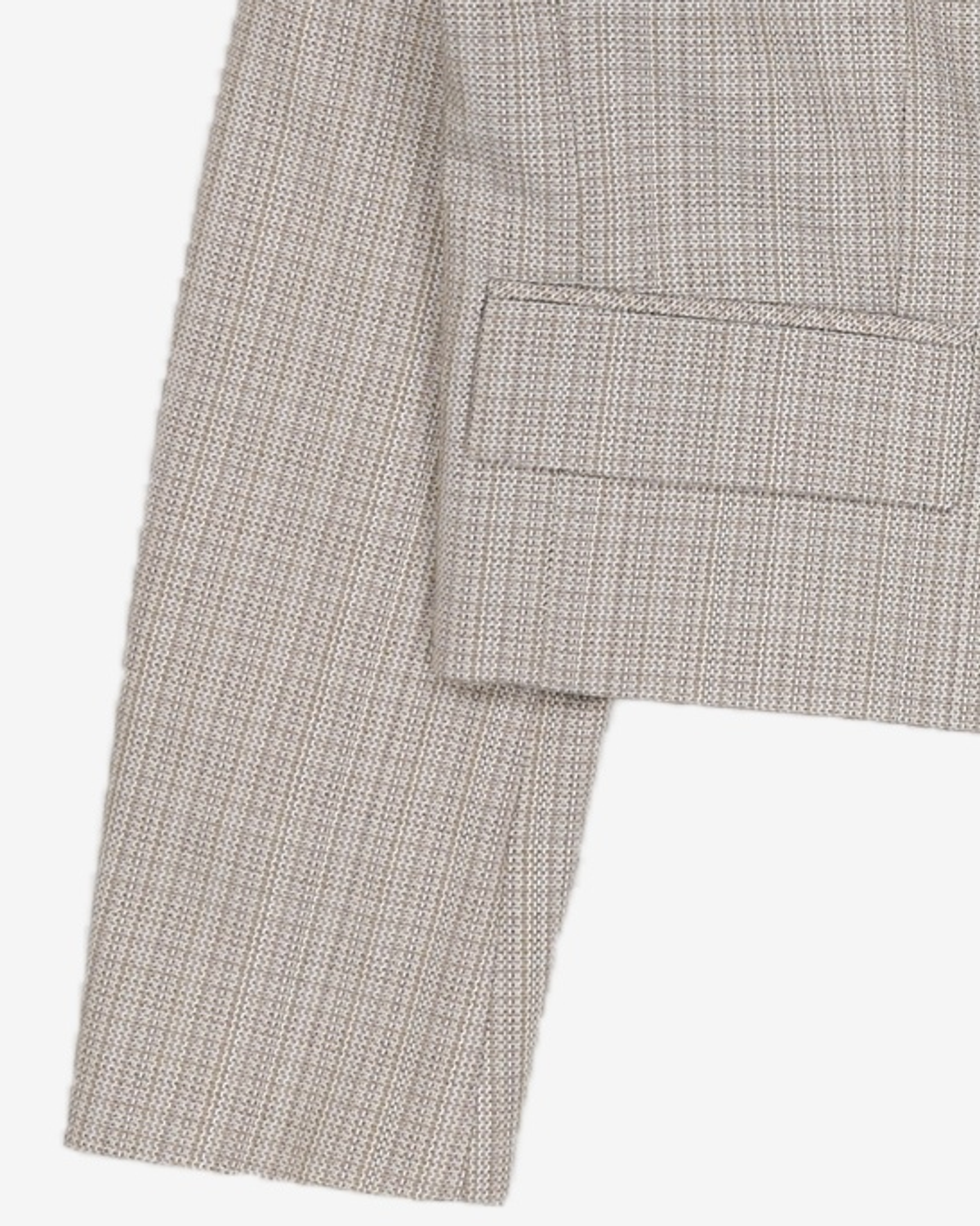 미쏘(MIXXO) 테일러드 싱글 크롭 자켓 MIWJKD301B S