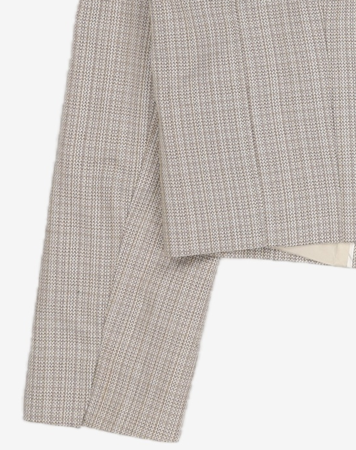 미쏘(MIXXO) 테일러드 싱글 크롭 자켓 MIWJKD301B S