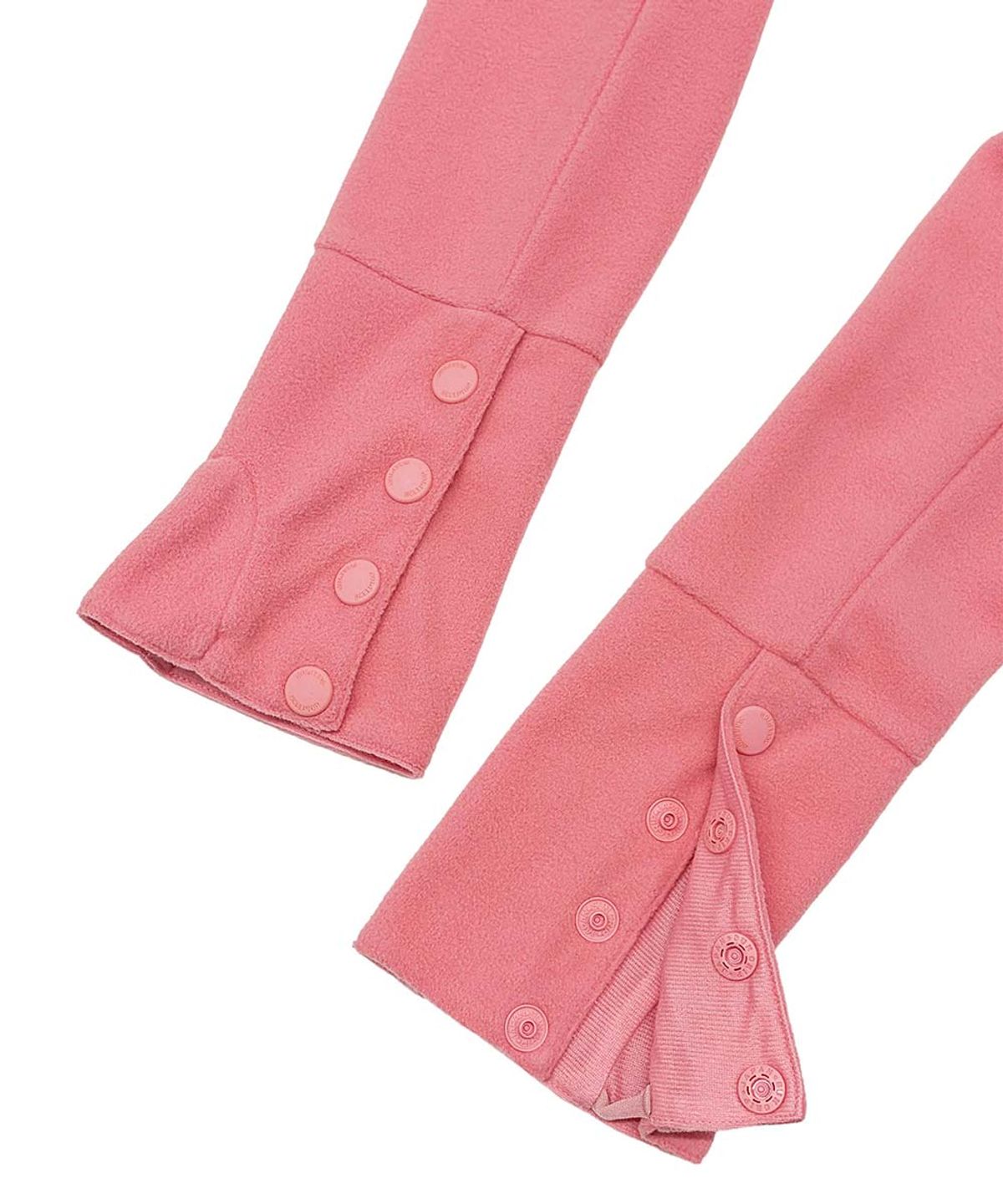 스컬프터(SCULPTOR) Hooded Zip-Up Fleece Jacket Coral