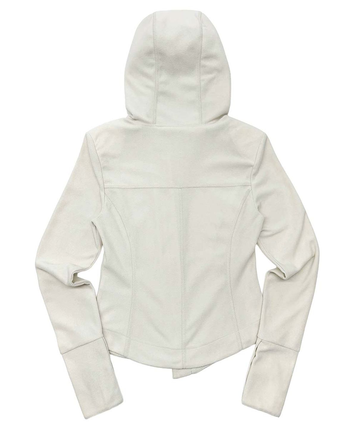 스컬프터(SCULPTOR) Hooded Zip-Up Fleece Jacket Dirty White