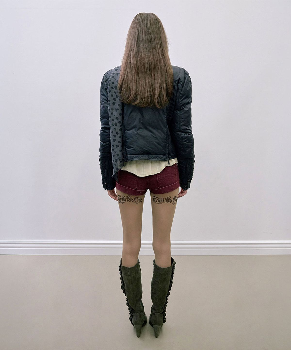 스컬프터(SCULPTOR) Napoleon Puffer Jacket Black