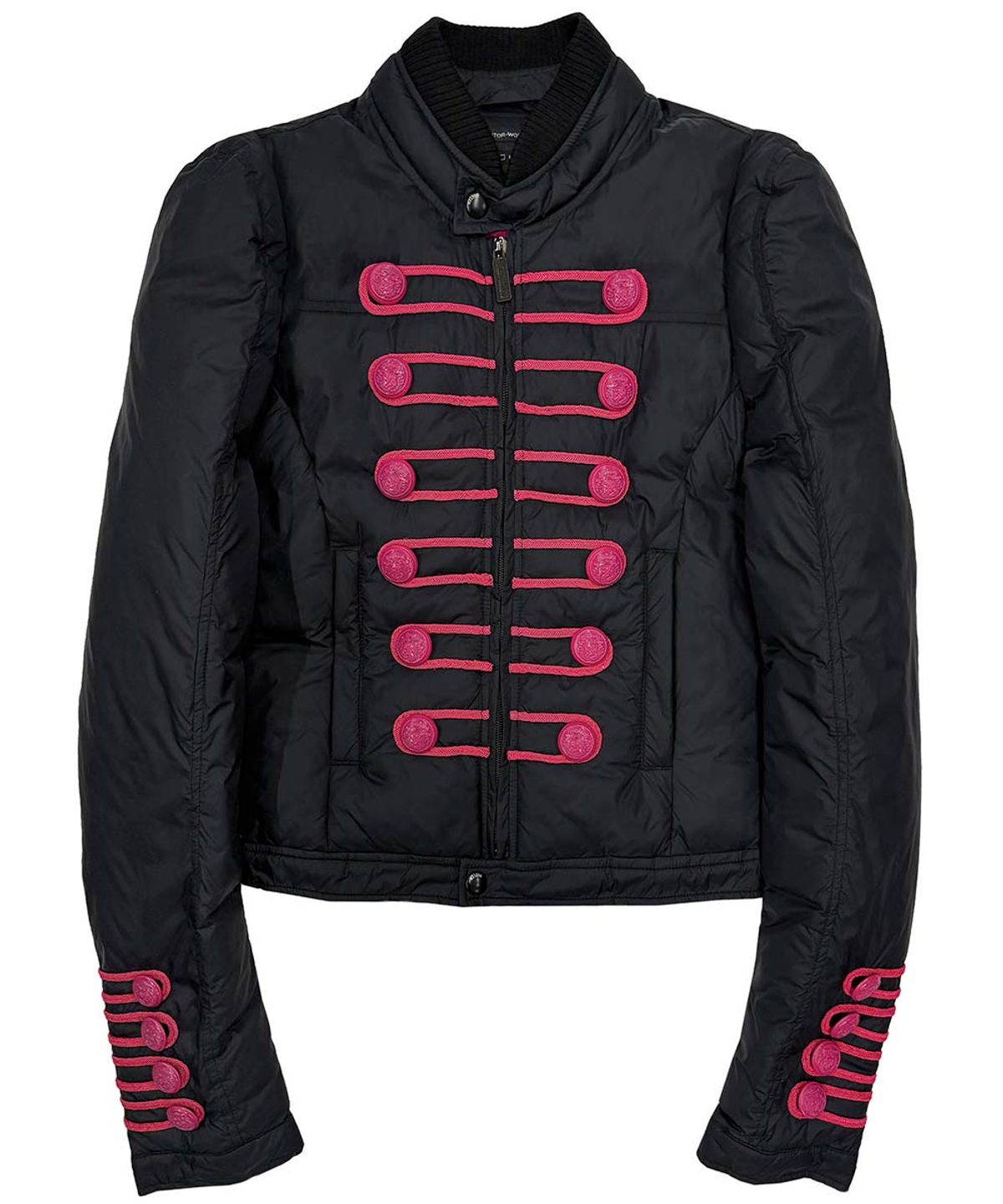 스컬프터(SCULPTOR) Napoleon Puffer Jacket Black/Pink